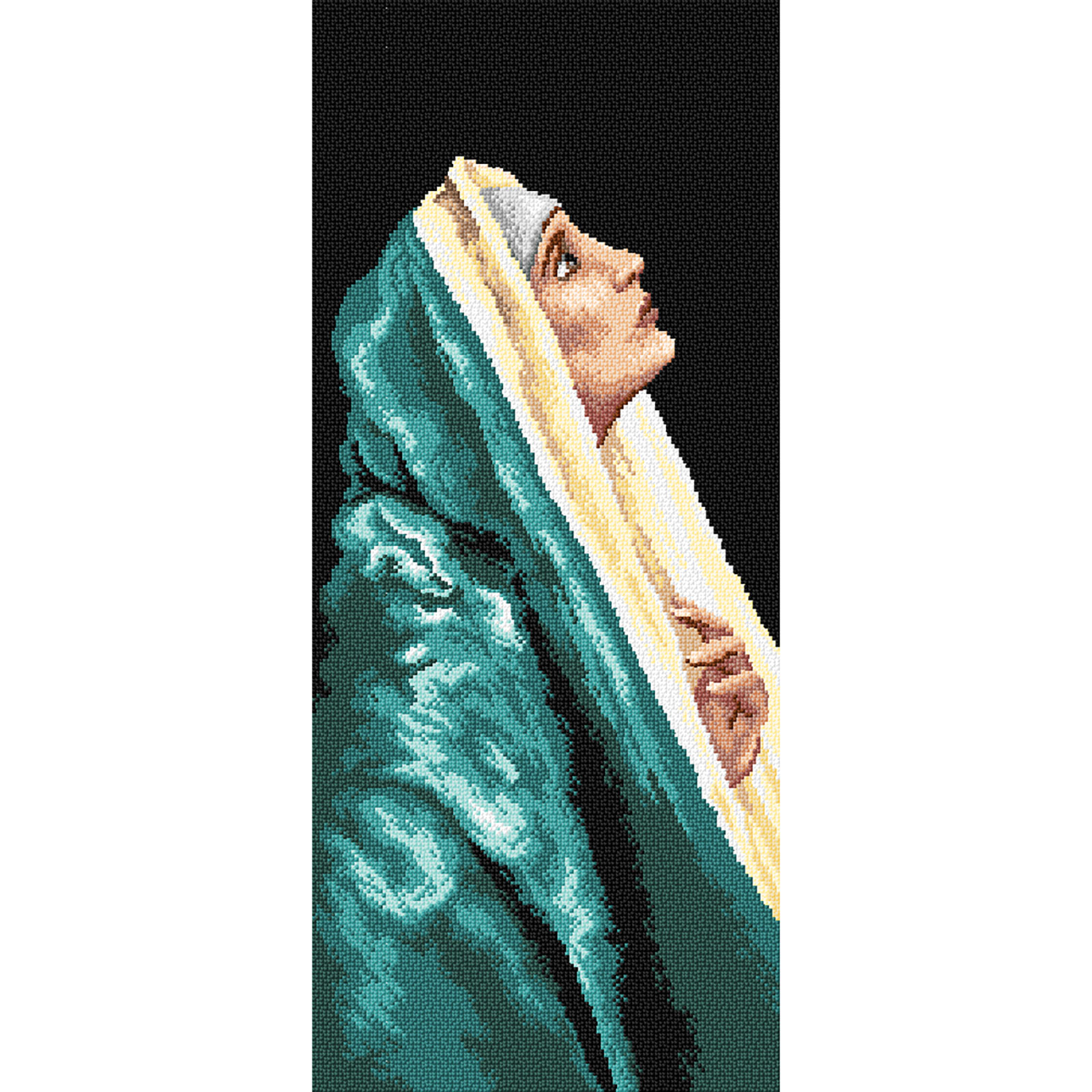 Orchidea canvas 3556Q Maria 34x70cm - STUK