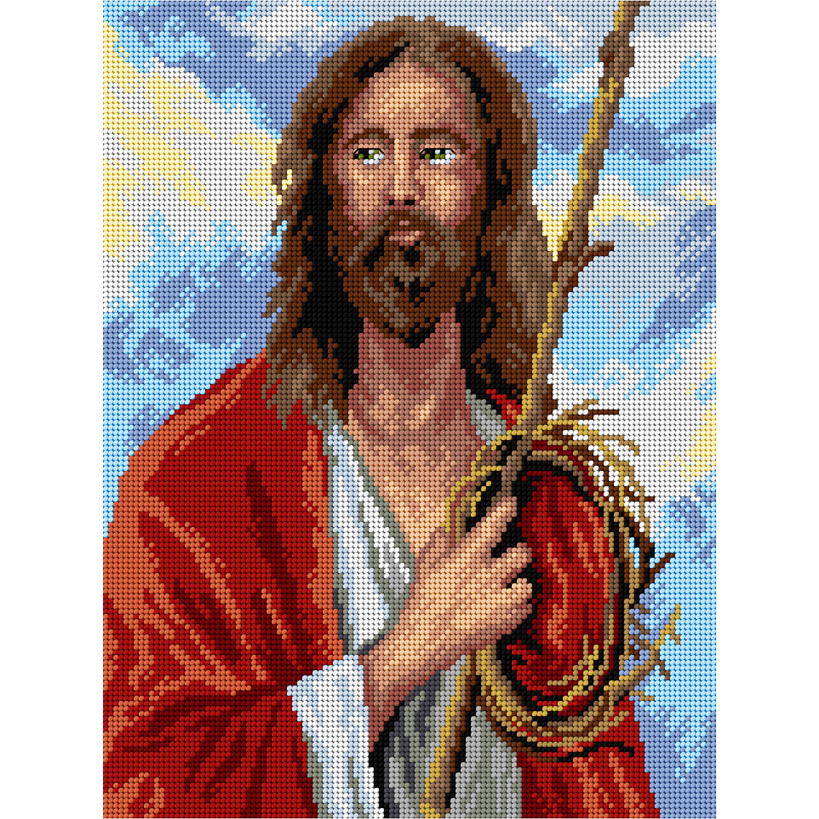 Orchidea 3579J Voorbedrukt stramien Christus met doornenkroon - STUK