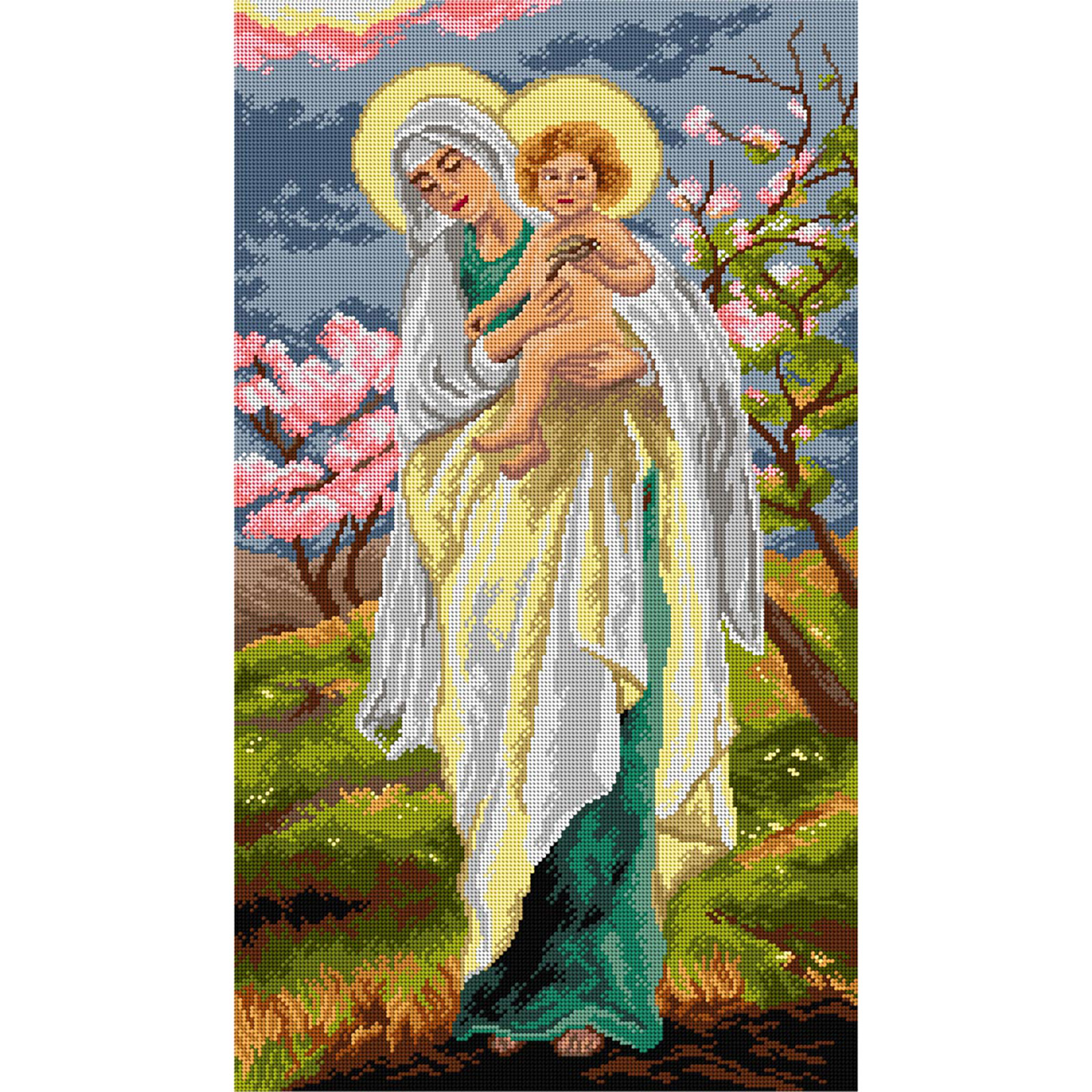 Orchidea 3581R Voorbedrukt stramien Onze Lieve Vrouw - STUK