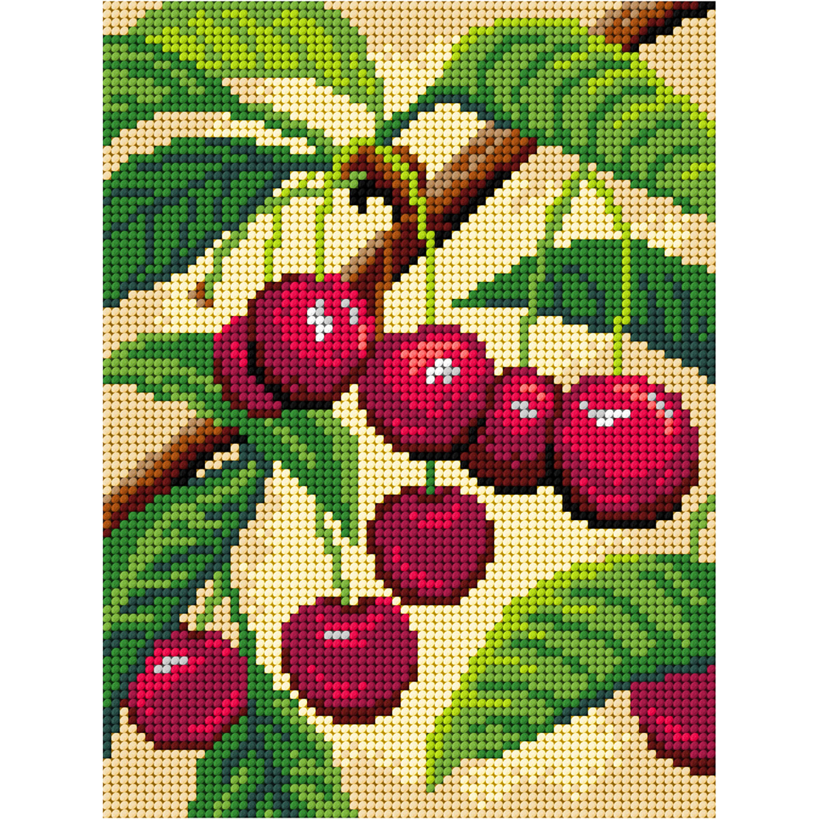 Orchidea 3586F Voorbedrukt stramien Kersen - STUK