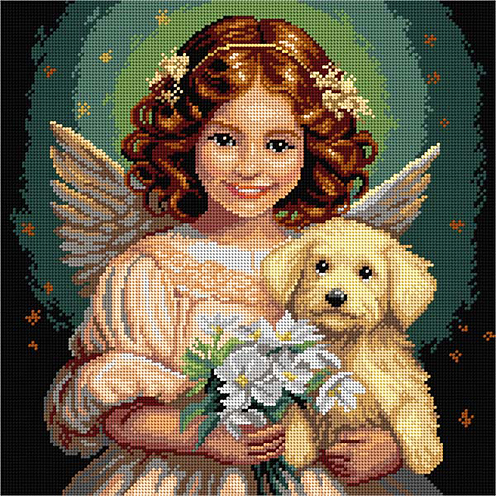 Orchidea 3594L Voorbedrukt stramien Engel - STUK