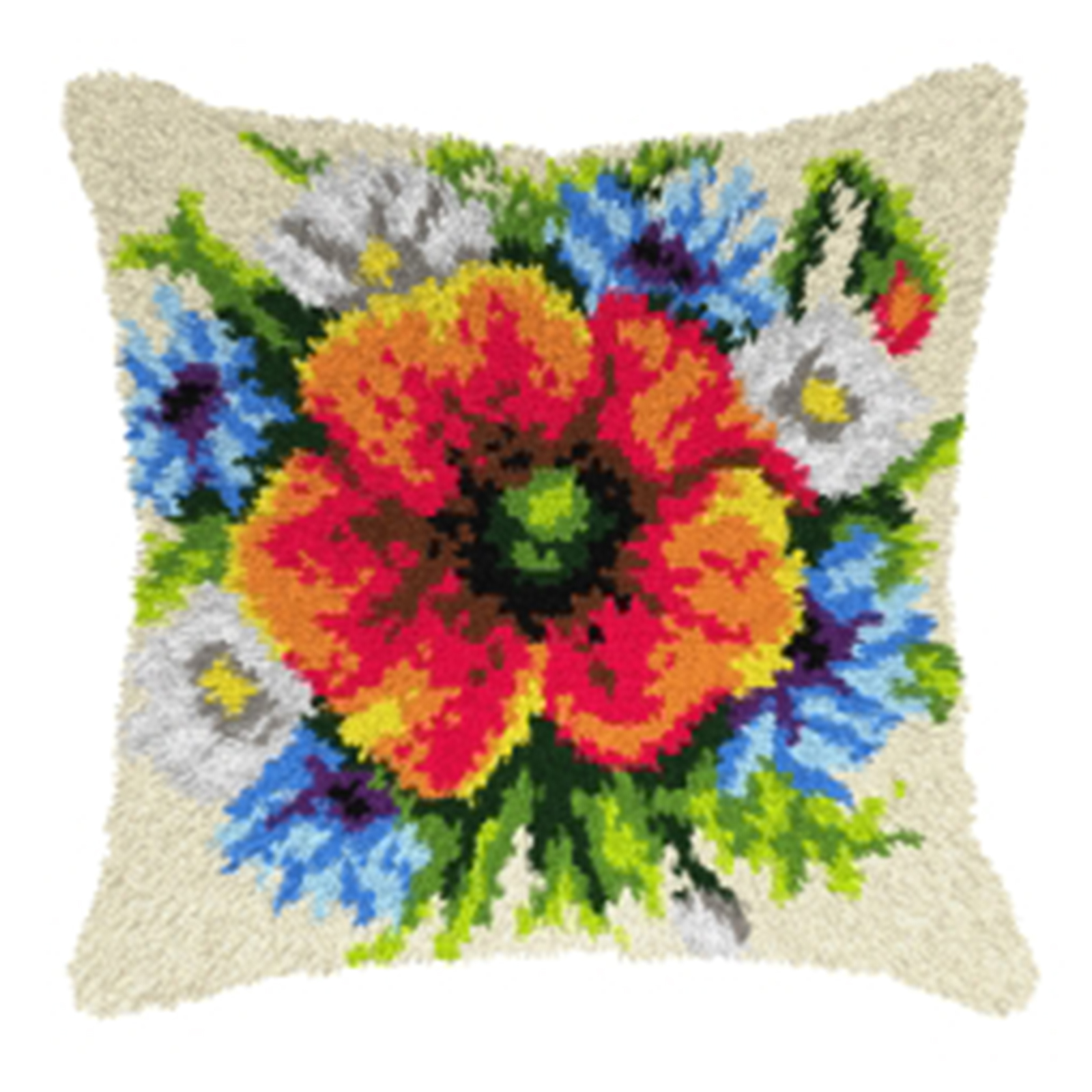 Orchidea 4144 Voorbedrukt knoopkussenpakket 40x40 cm - STUK