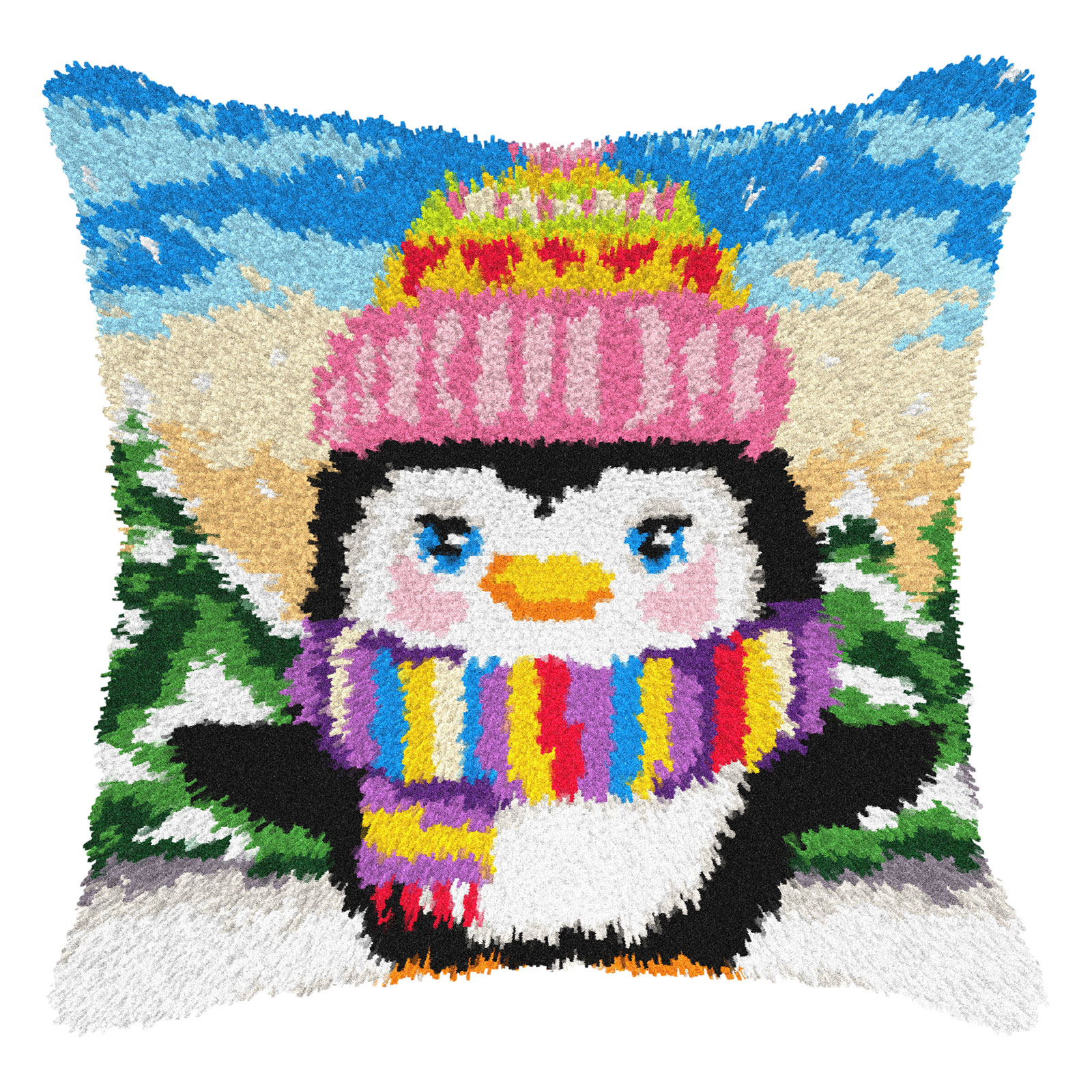 Orchidea 4157 Voorbedrukt knoopkussenpakket 40x40 cm - STUK