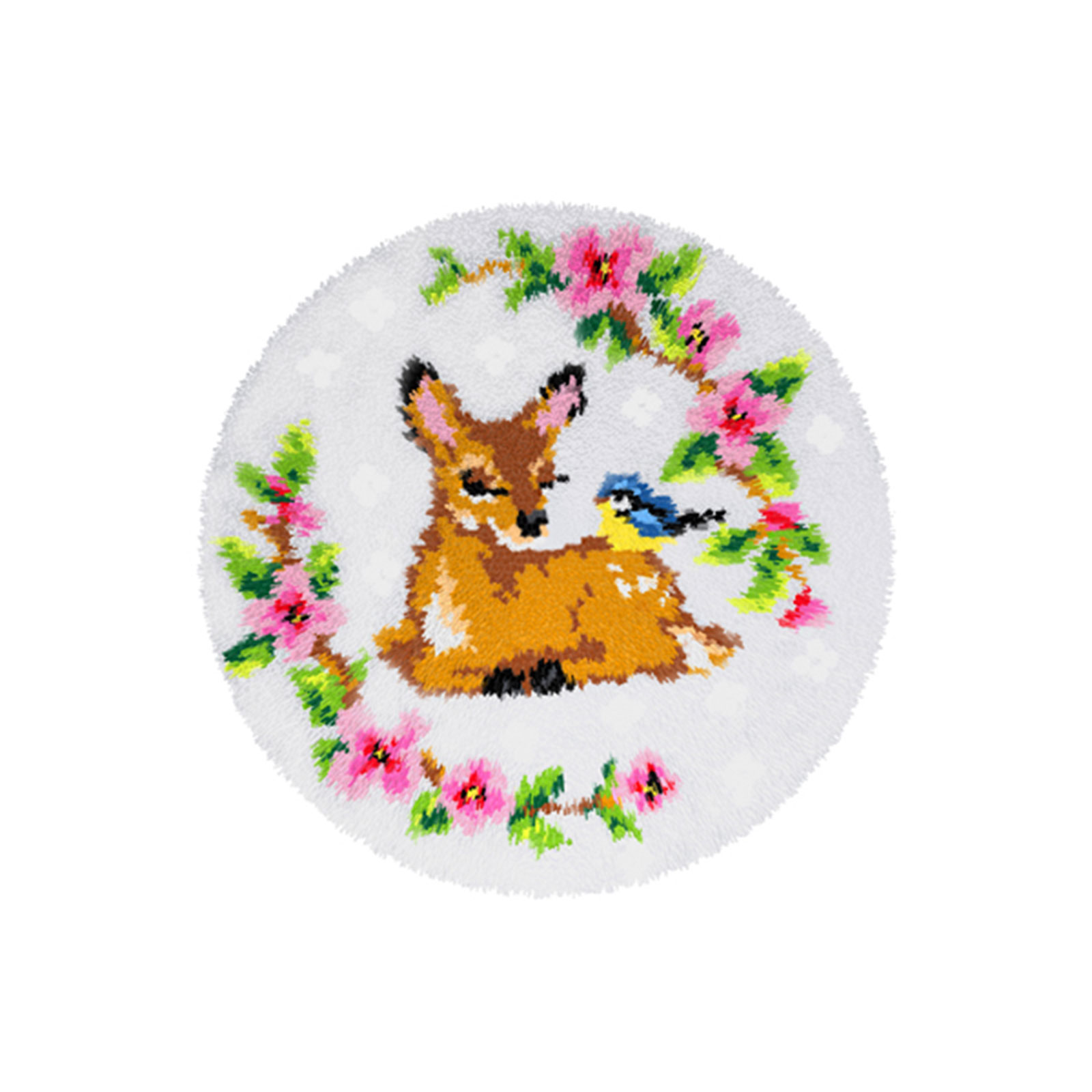 Orchidea 4185 Hertje Latch Hook Kleed - STUK