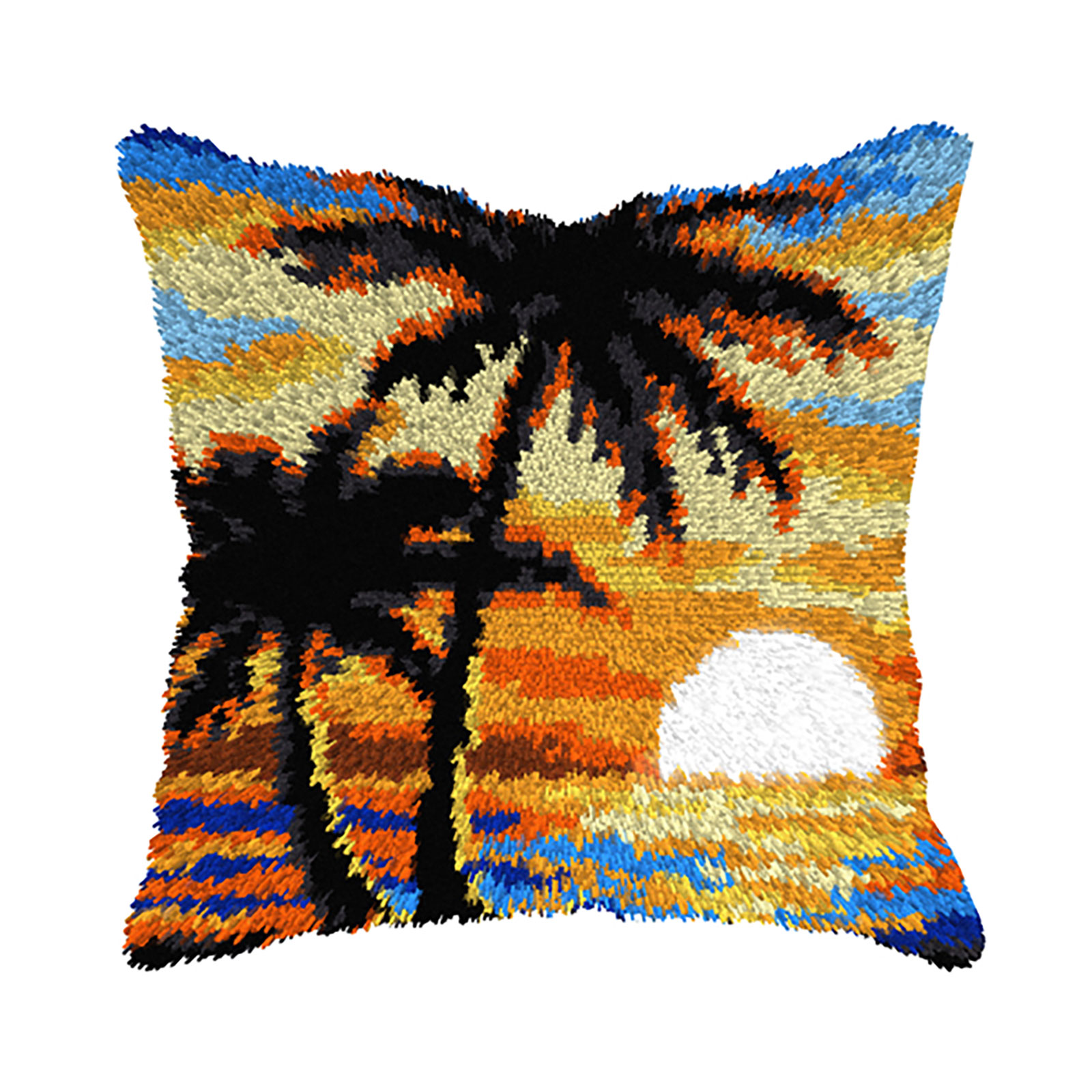 Orchidea 4198 Voorbedrukt knoopkussenpakket zonsondergang 40x40cm - STUK