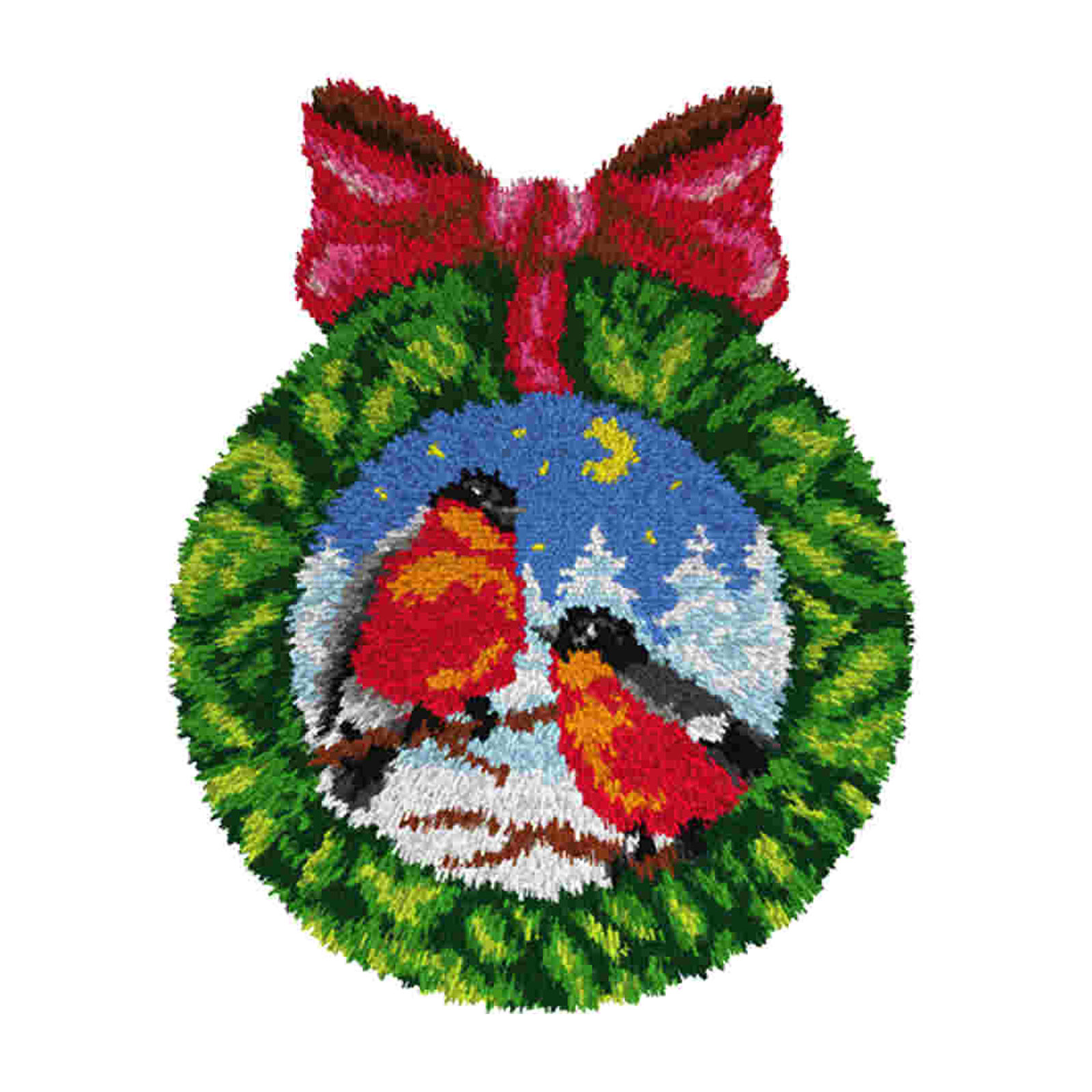 Orchidea 4240 Goudvinken Latch hook kleedpakket 50x63cm - STUK