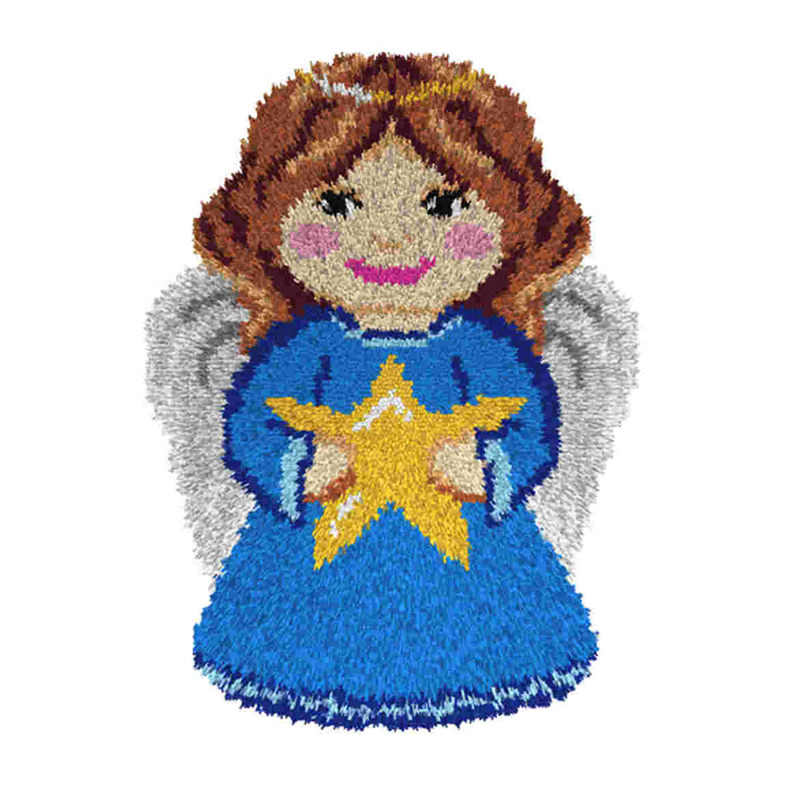 Orchidea 4241 Engel Latch hook kussenpakket 35x47,5cm - STUK