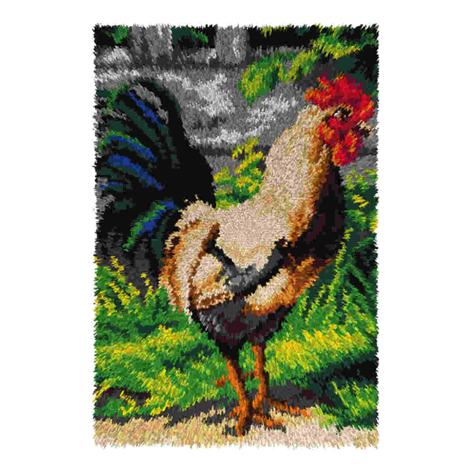 Orchidea 4242 Haan Latch hook kleedpakket 50x74,5cm - STUK