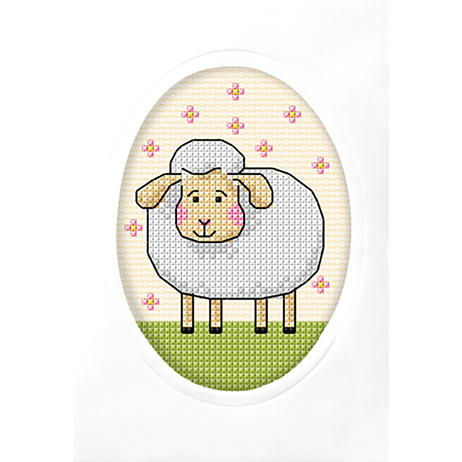 Orchidea 6303 Kruissteek telpakket Schaap 15x10,5cm - STUK