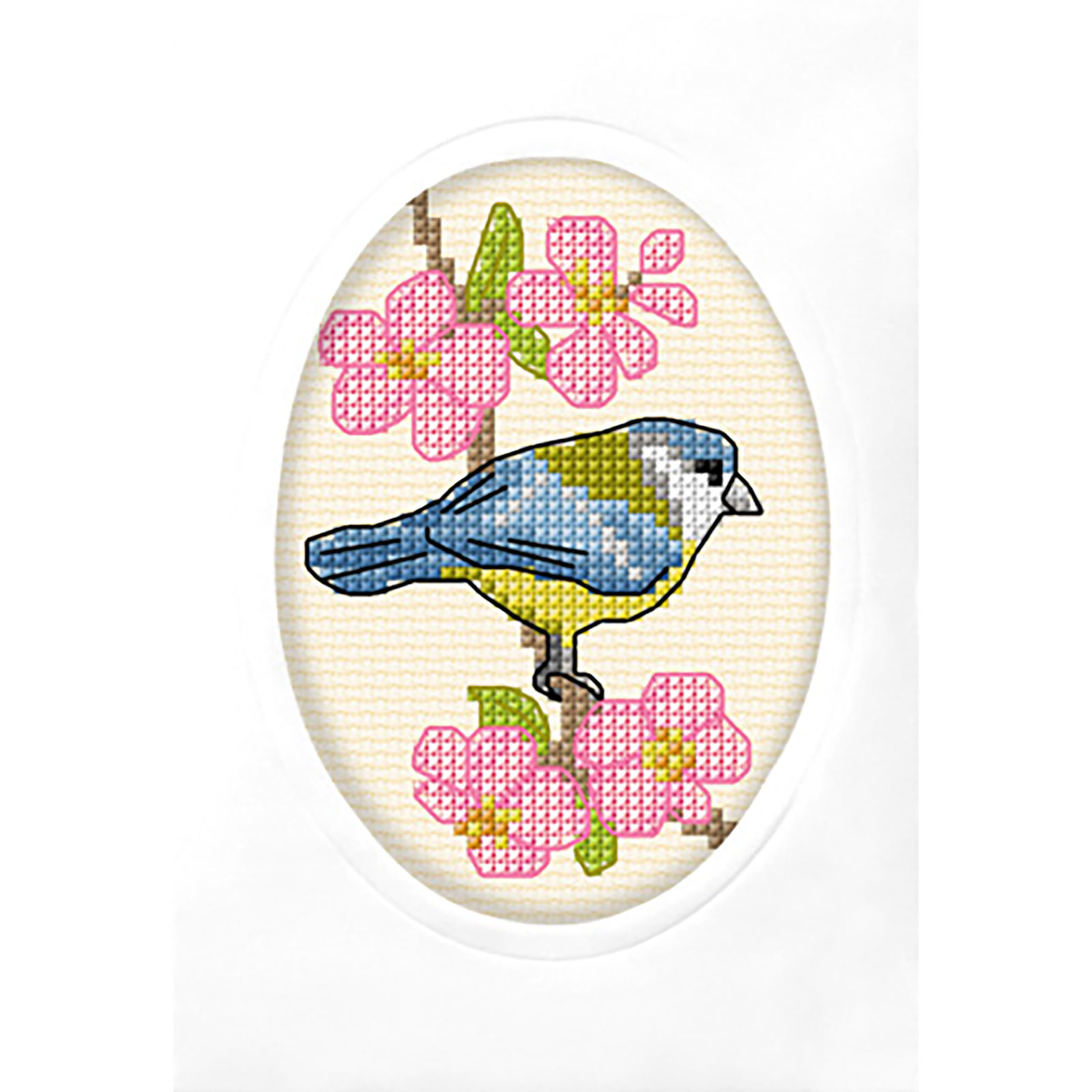 Orchidea 6304 Kruissteek telpakket Vogel 15x10,5cm - STUK