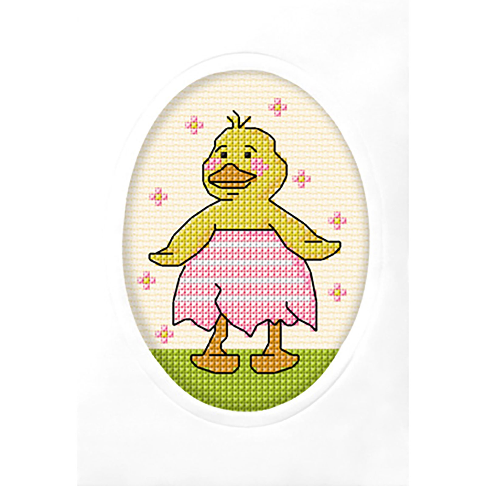 Orchidea 6305 Kruissteek telpakket Kip 15x10,5cm - STUK