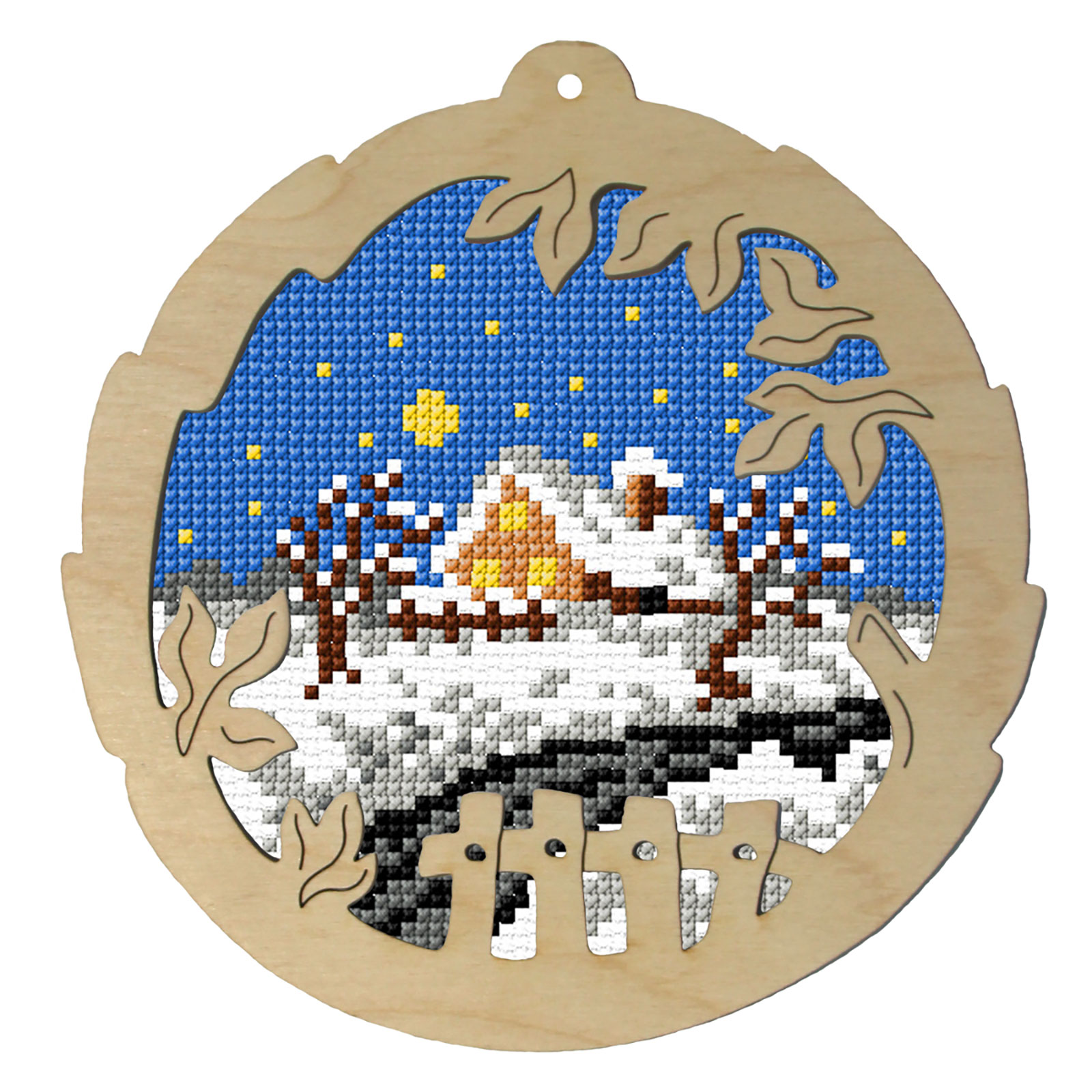 Orchidea 6509 Kruissteek telpakket Winter 16cm - STUK