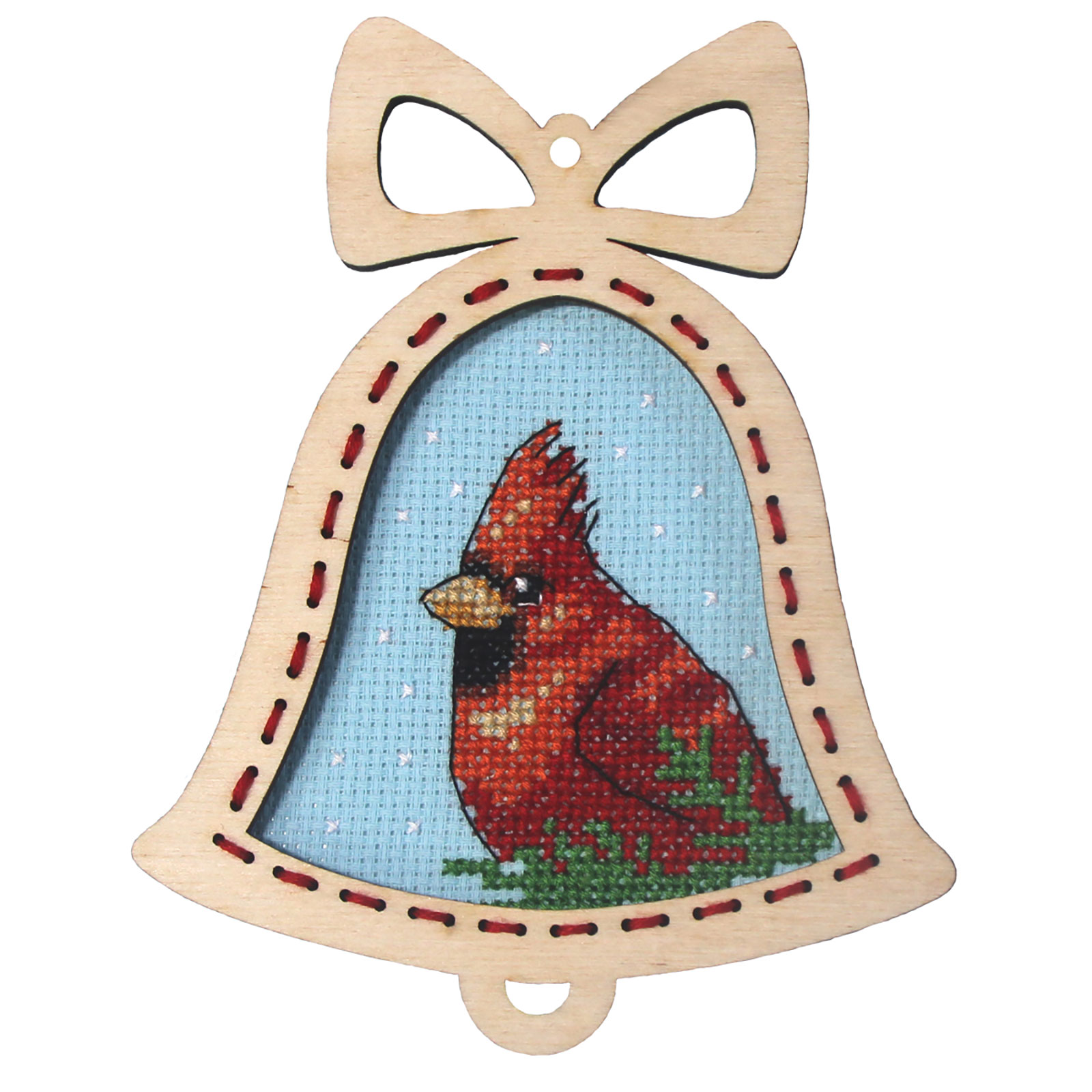 Orchidea 6645 Kruissteek telpakket Rode vogel 14x11cm - STUK