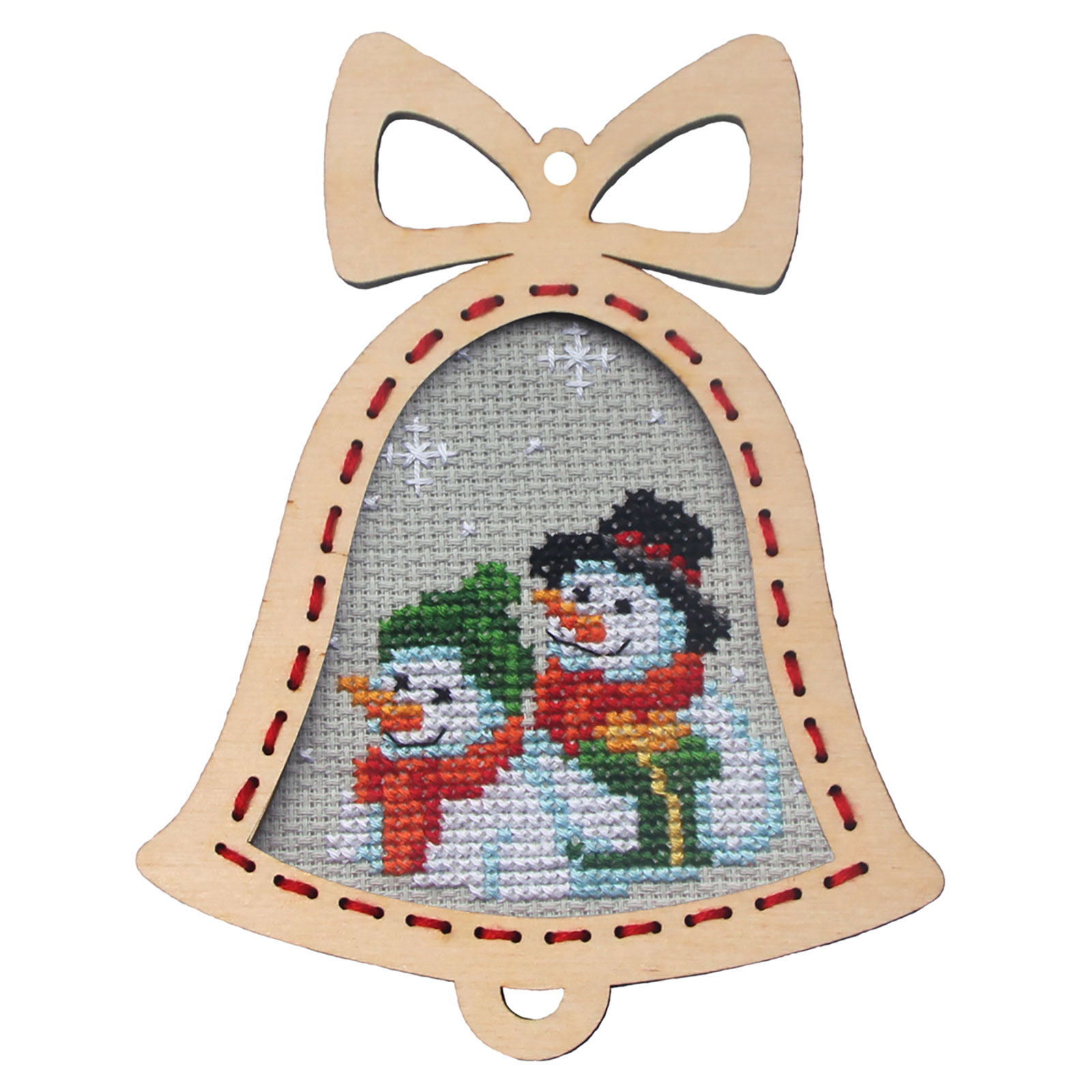 Orchidea 6647 Kruissteek telpakket Sneeuwpop 14x11cm - STUK