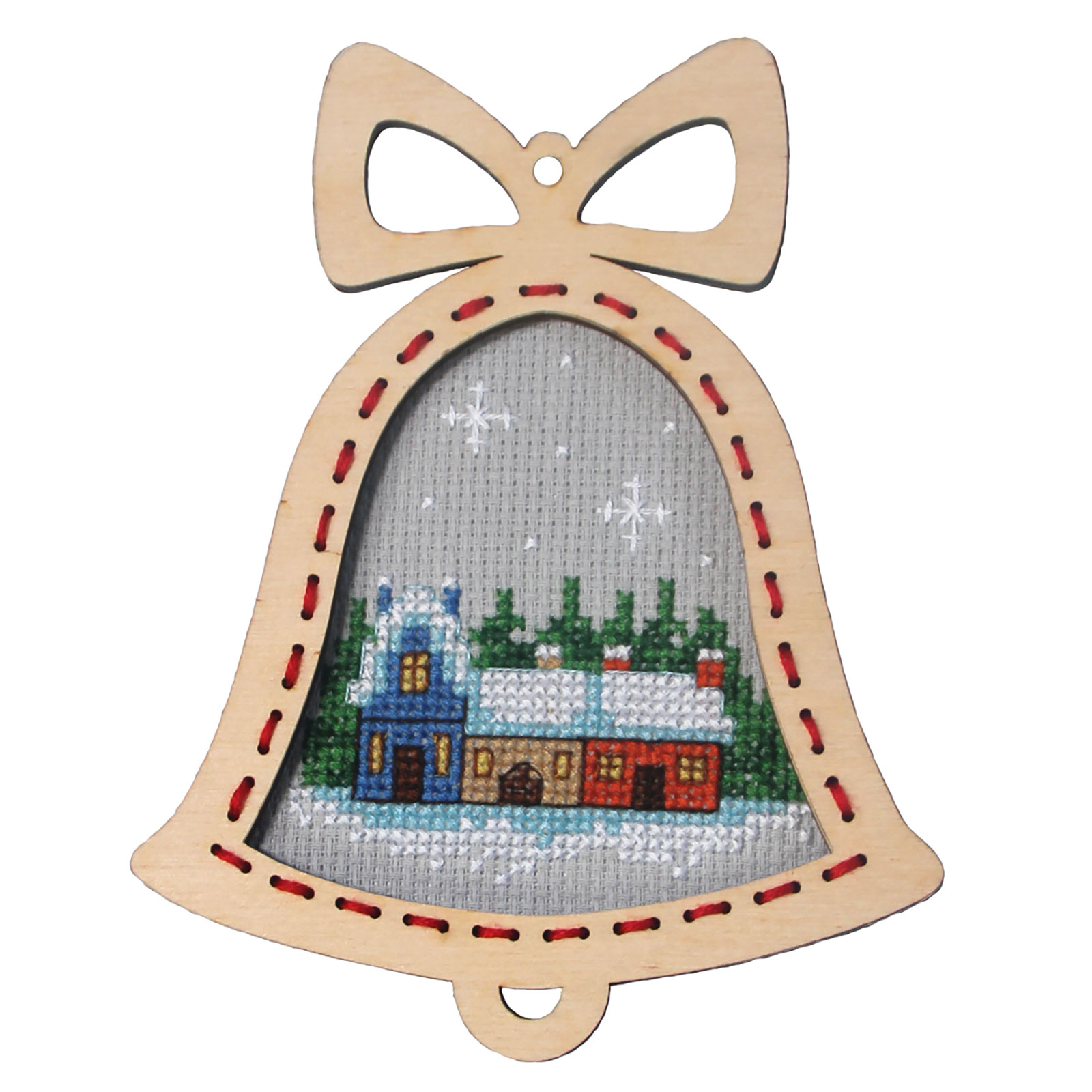 Orchidea 6649 Kruissteek telpakket Huisjes 14x11cm - STUK