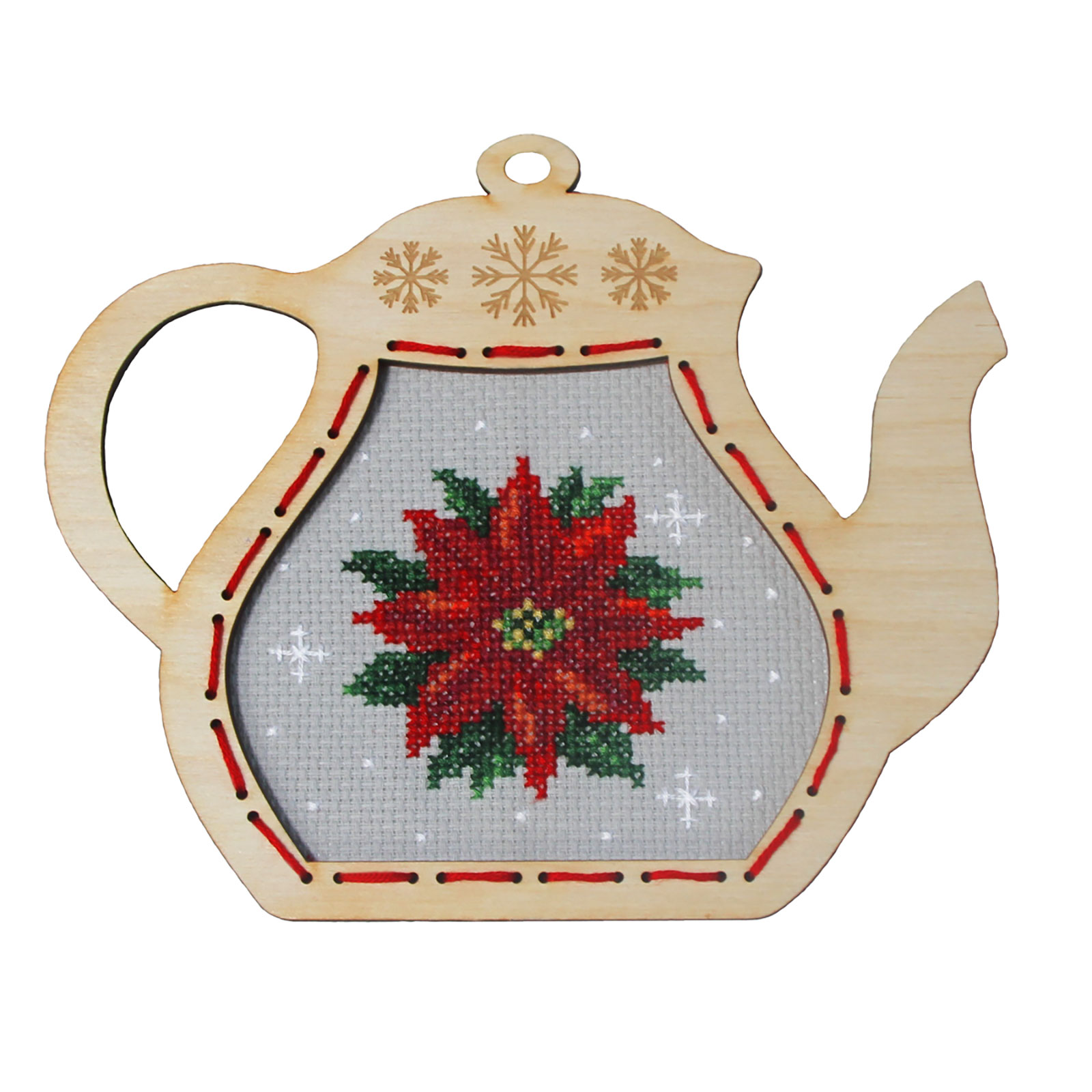 Orchidea 6650 Kruissteek telpakket Kerstster 14x17cm - STUK