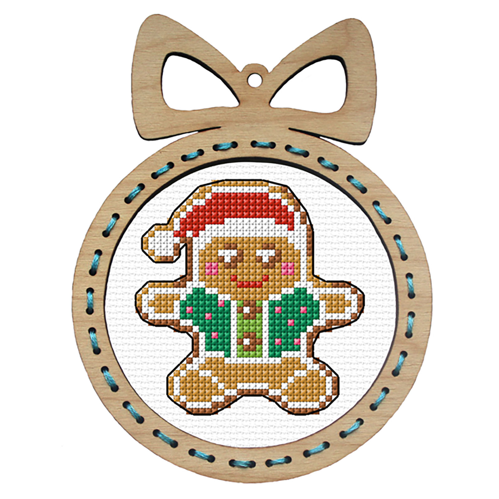 Orchidea 6674 Kruissteek telpakket Peperkoekmannetje 10x13cm - STUK