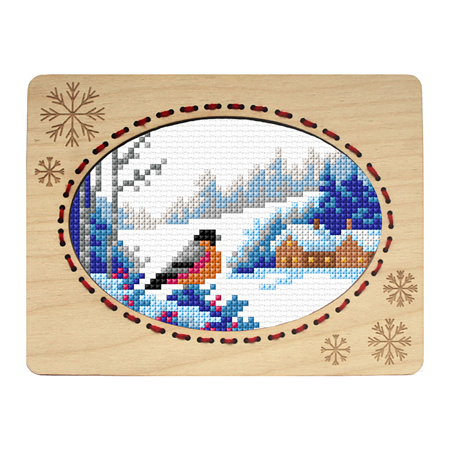 Orchidea 6678 Kruissteek telpakket Winter 10,6x14,4cm - STUK