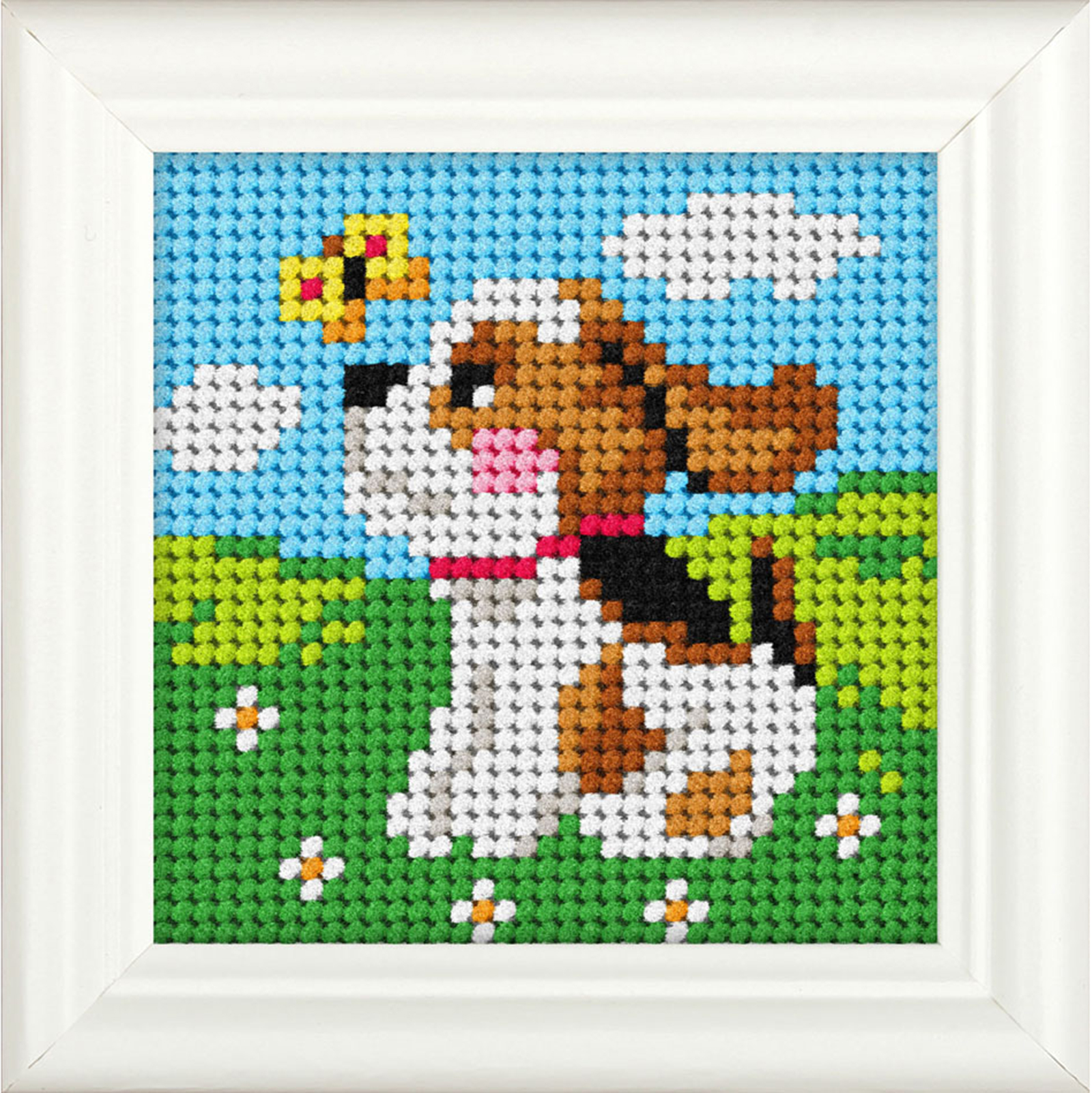 Orchidea 6713 Voorbedrukt borduurpakket  Drog 11x11 cm - STUK