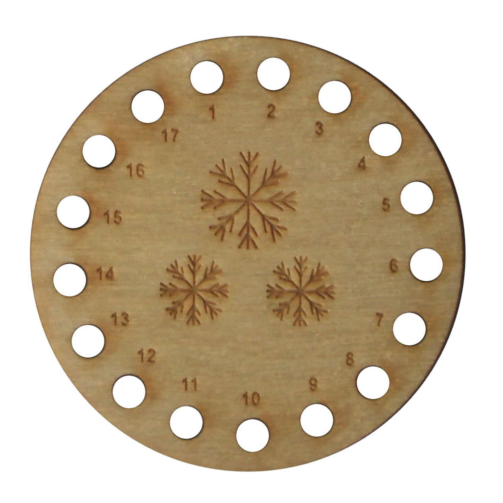 Orchidea 6803 Mouline organizer Sneeuwvlokken 8,2cm - STUK