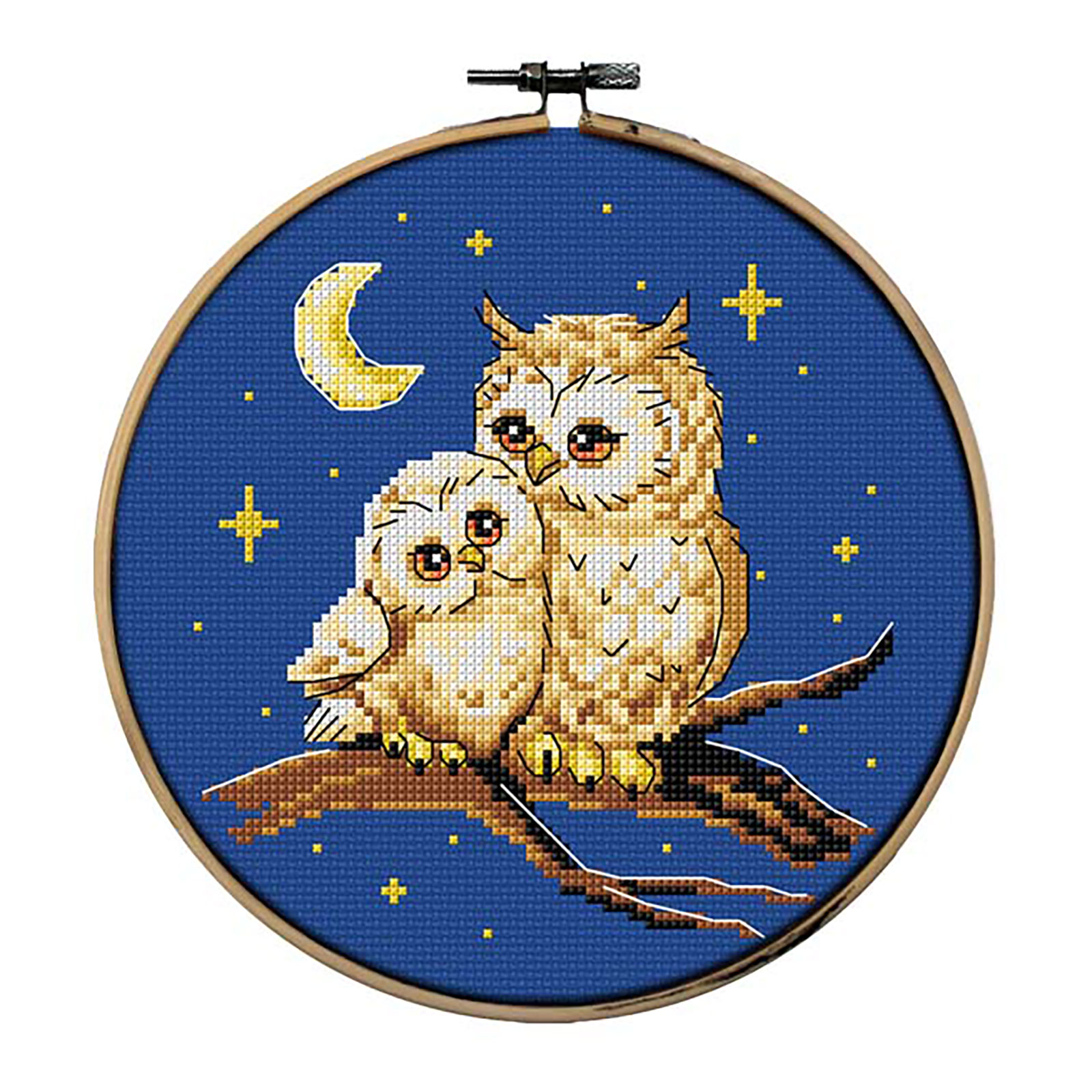 Orchidea 7976 Kruissteek telpakket Uilen 20cm - STUK