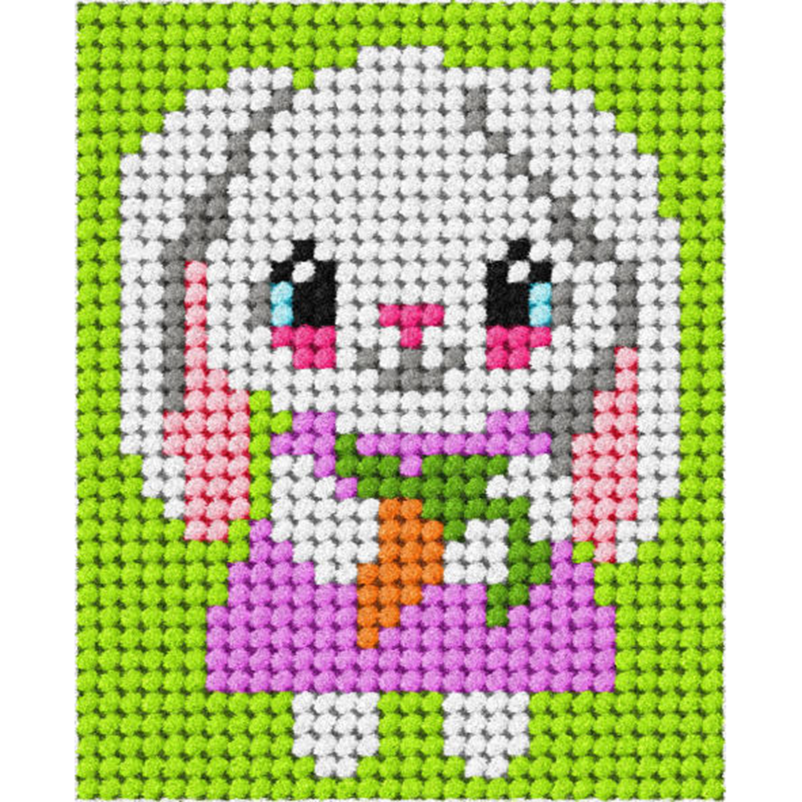 Orchidea 9750 My First borduurpakket voorbedrukt stramien  17x20,5 cm - STUK