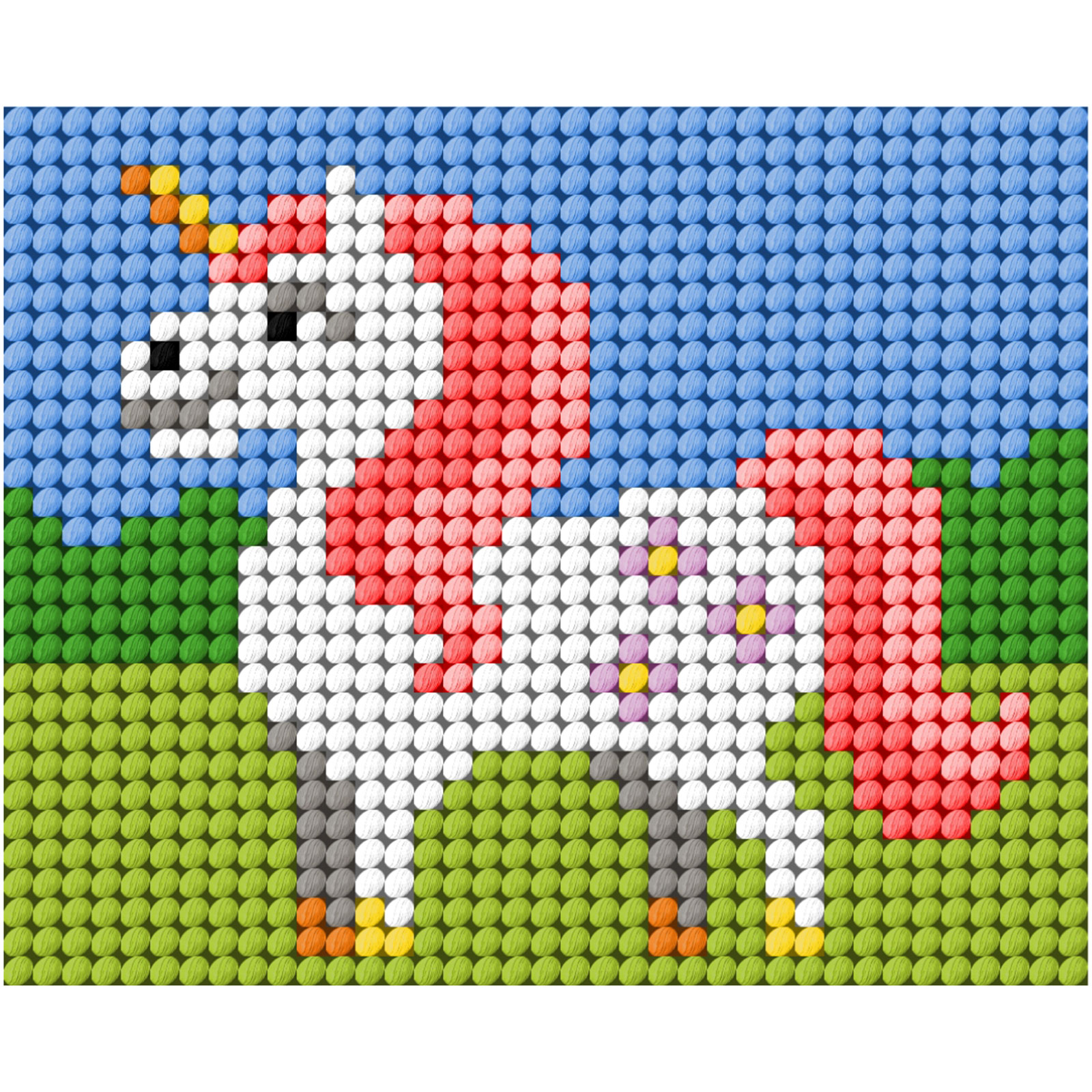 Orchidea 9753 My First borduurpakket voorbedrukt stramien  17x20,5 cm - STUK