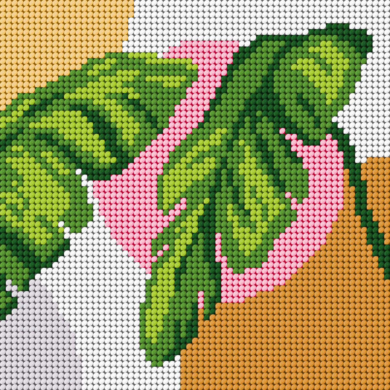 Orchidea 9761 Bananenblad 26x26cm - STUK