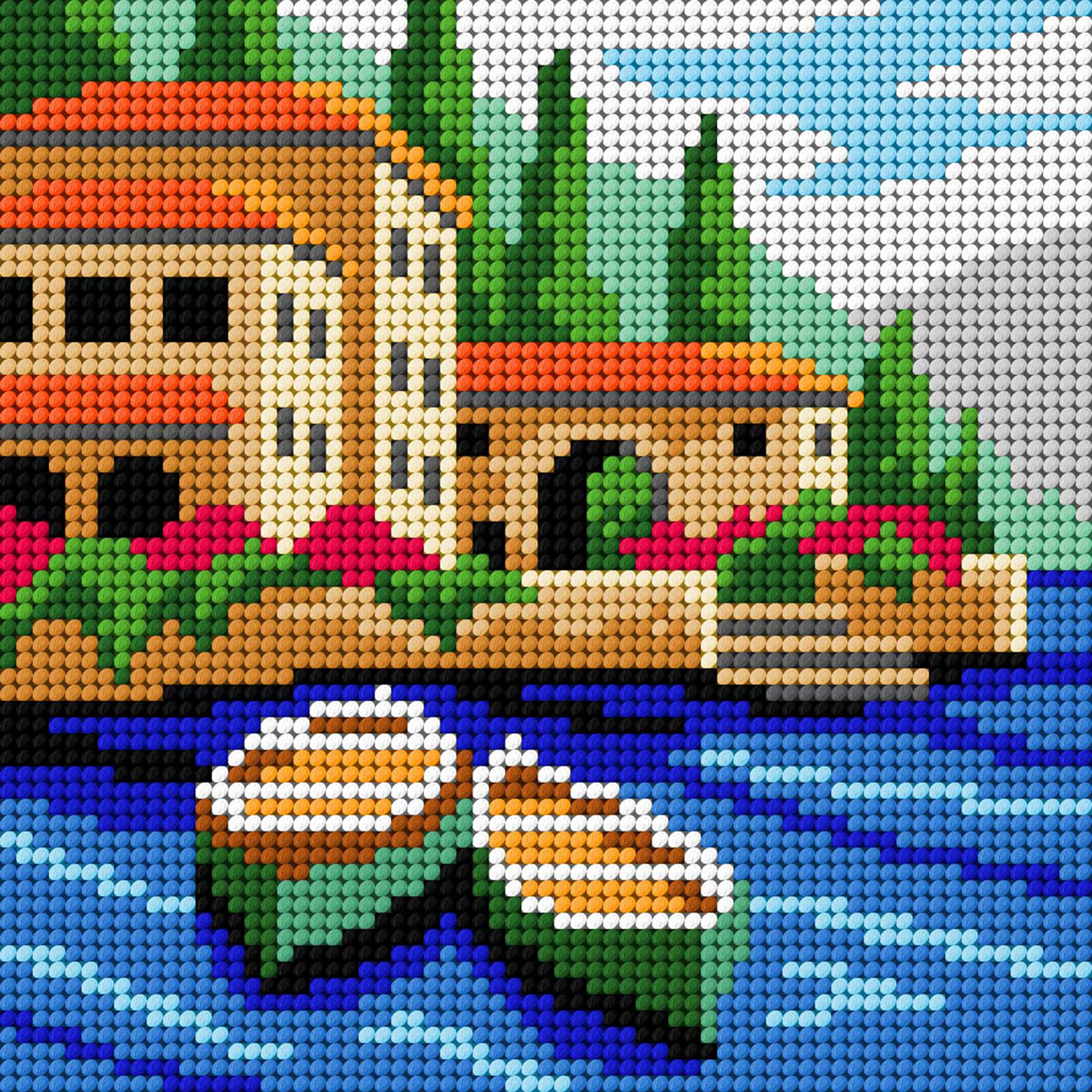 Orchidea 9772 Landschap 26x26cm - STUK