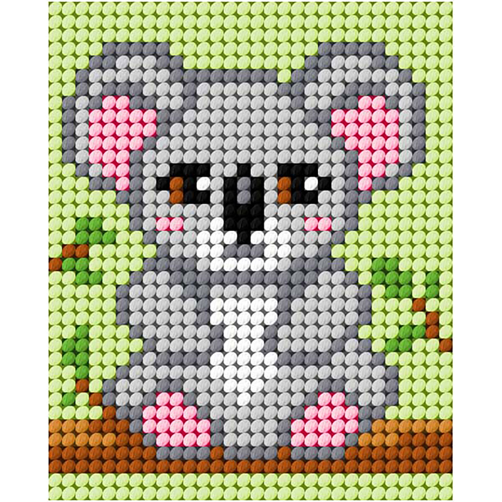 Orchidea 9792 My First Embroidery voorbedrukt stramien Koala 17x20,5cm - STUK