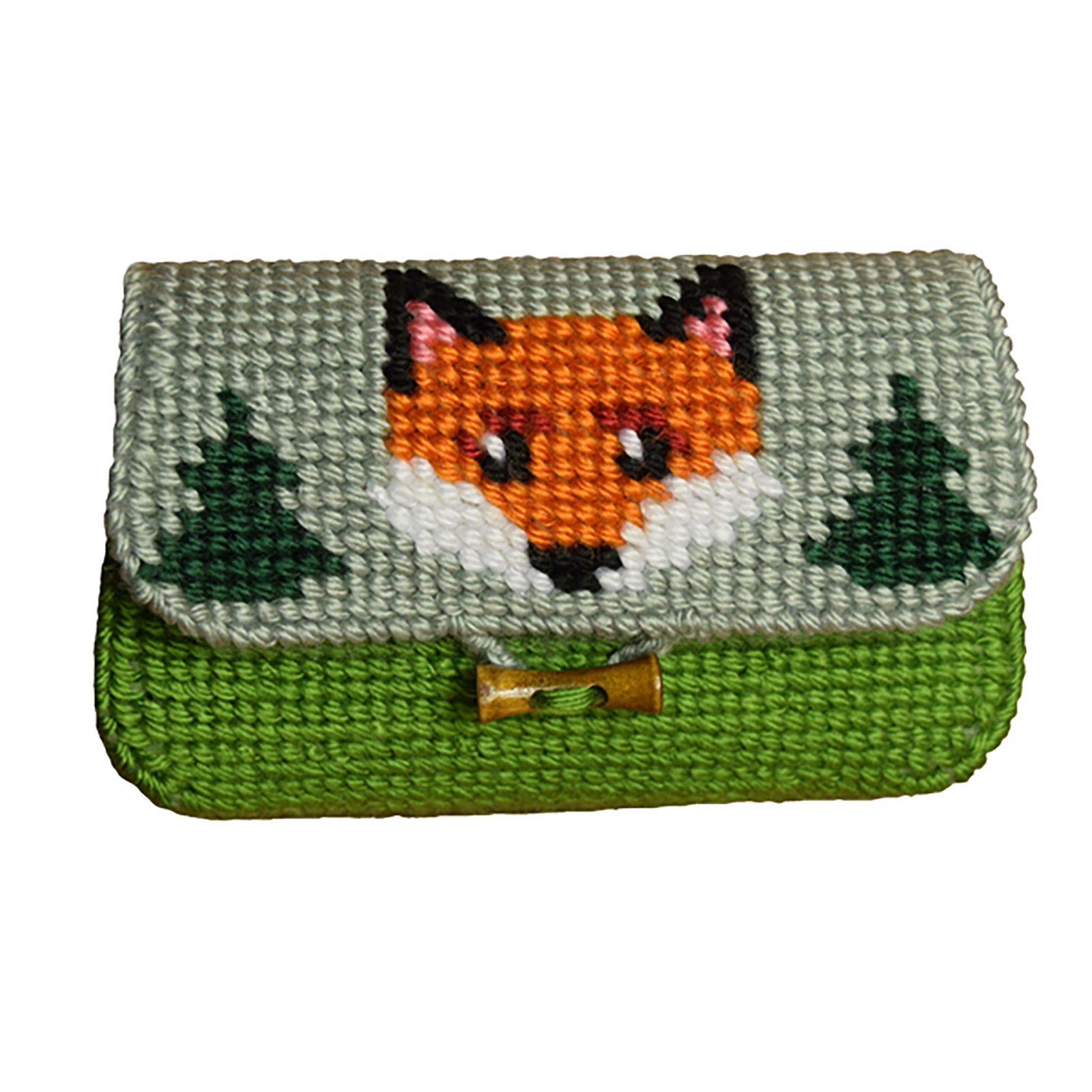 Orchidea 9509 Voorbedrukt borduur tassenpakket Vos 10x18cm - STUK