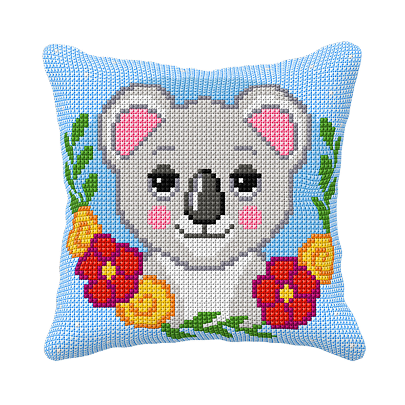 Orchidea 99057 Voorbedrukt borduur kussenpakket Koala 40x40cm - STUK