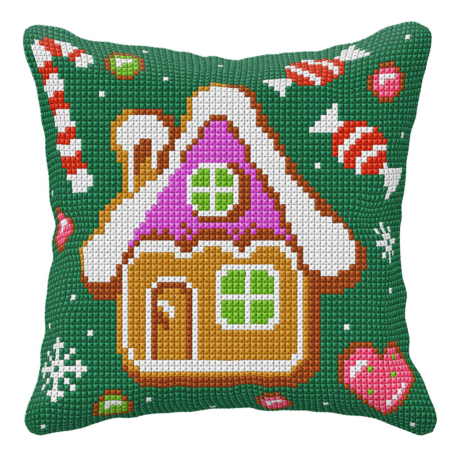 Orchidea 99114 Kussenpakket Peperkoekhuisje 40x40cm - STUK