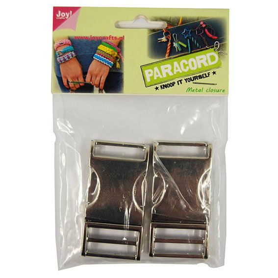 Paracord  016.7100.0103 Klikgespsluiting 20mm, 2 stuks - Kaart