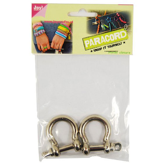 Paracord  016.7100.0105 D-ring type sluiting 13mm, 2 stuks - Kaart