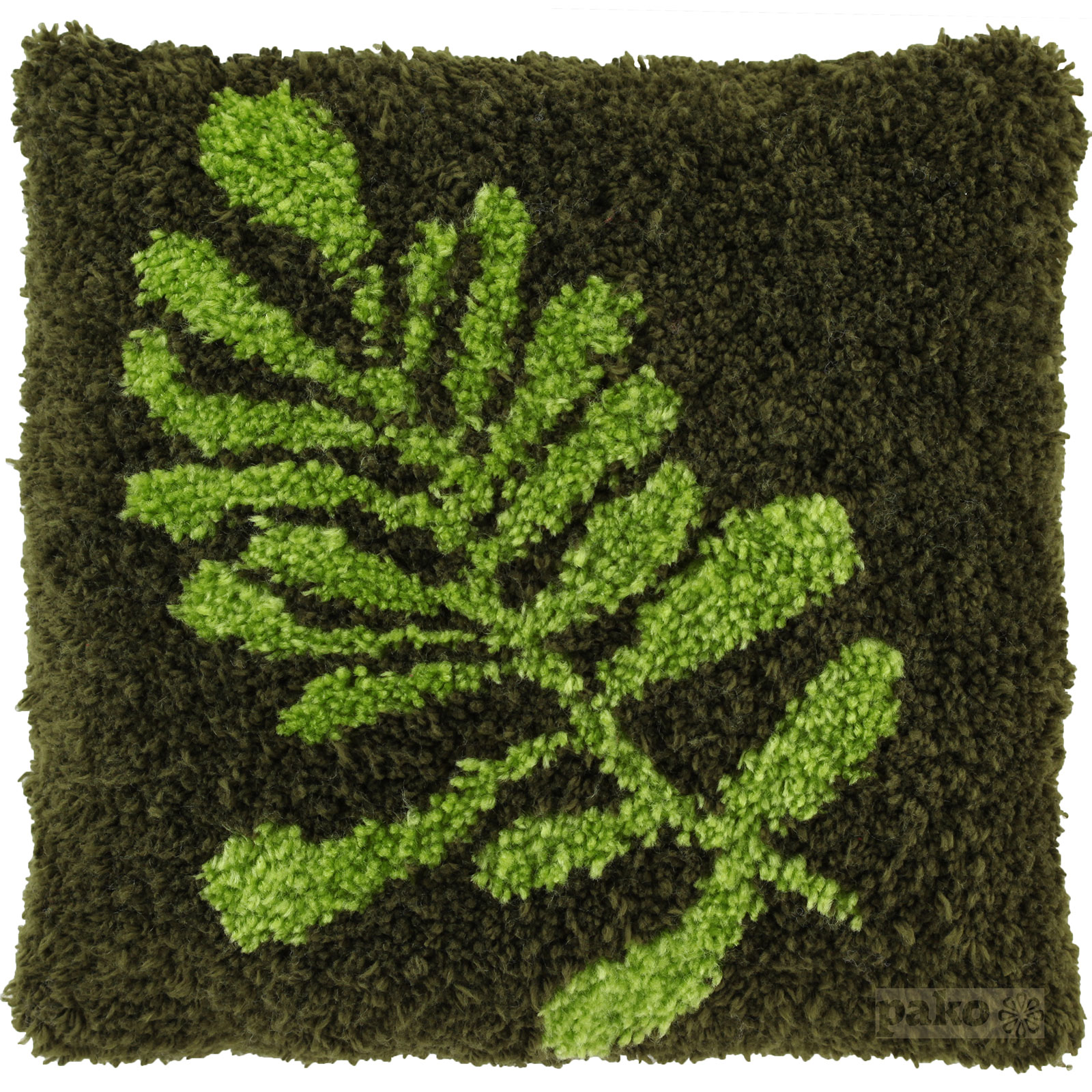 Pako 013.329 Voorbedrukt knoopkussenpakket Blad 40 x 40 cm - STUK