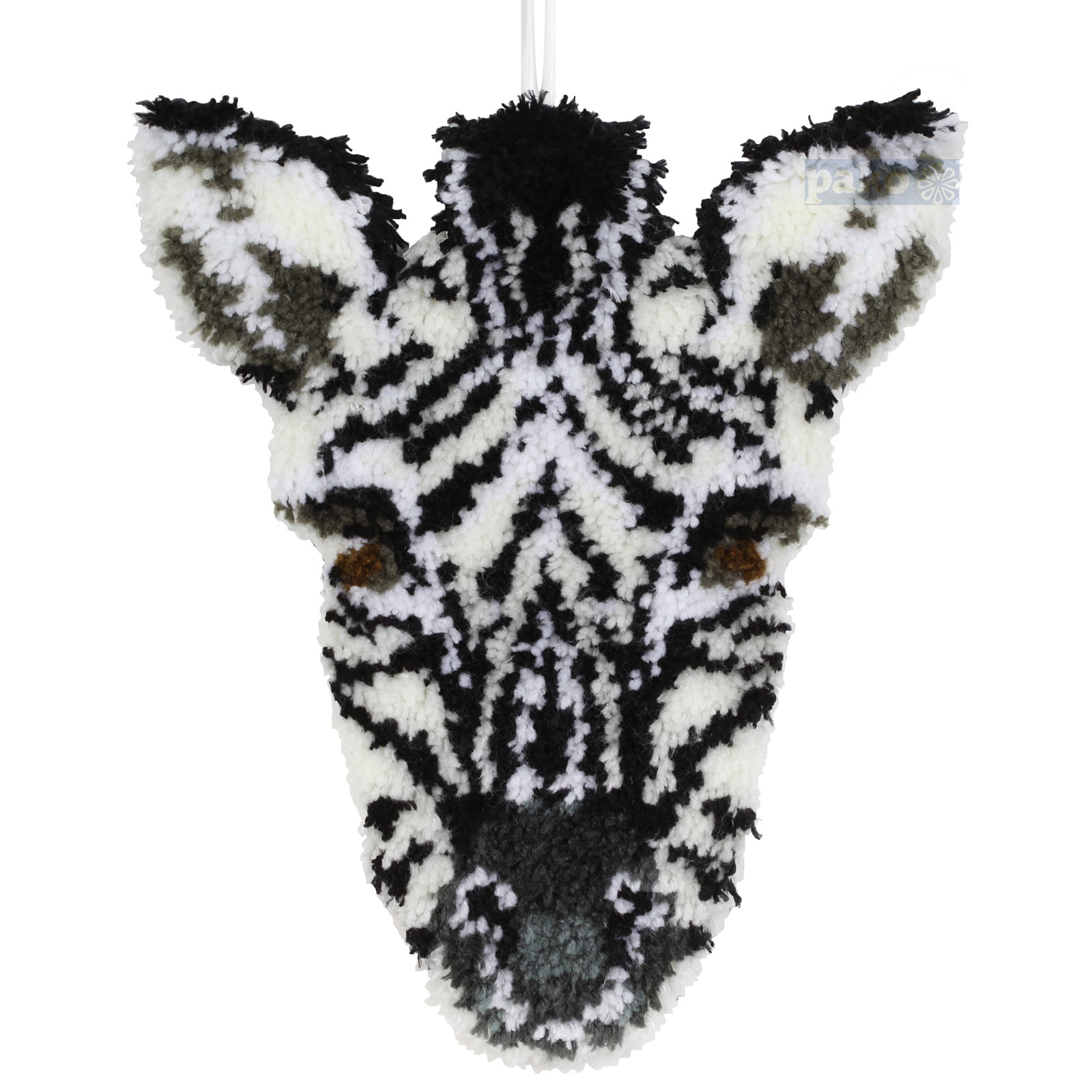 Pako 014704 Voorbedrukt Knooppakket Zebra 32x37cm - STUK