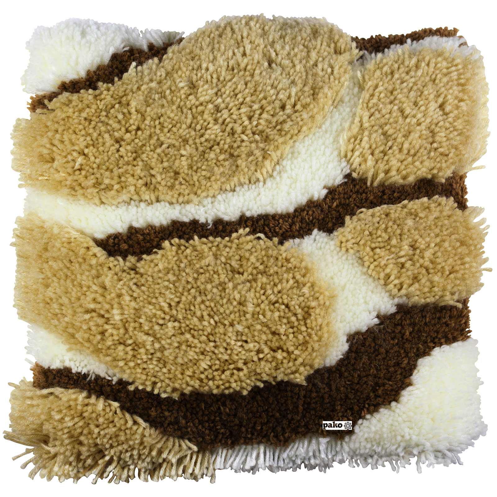 Pako 016900 Latch hook kussenpakket Fluffy 40x40cm - STUK