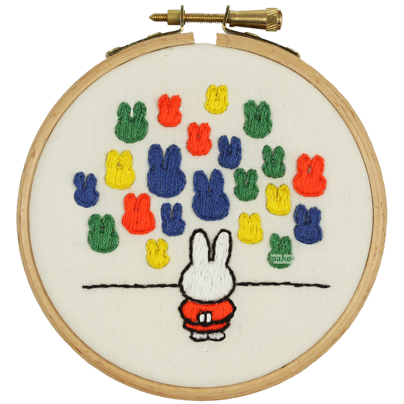 Pako 076.196001 Nijntje in het museum 10cm rond - STUK