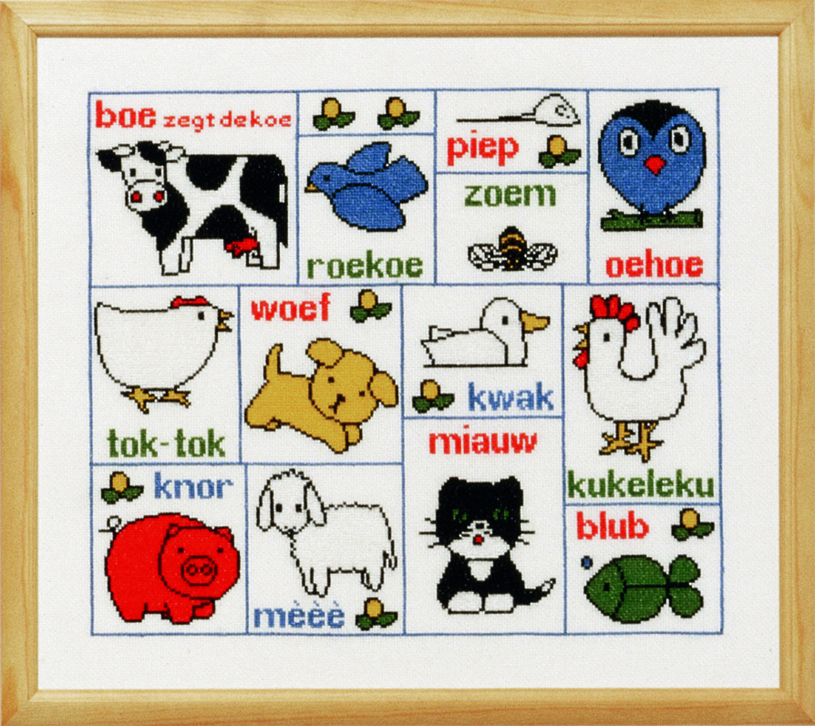 Pako 219.260 Borduurpakket telpatroon aïda Dick Bruna 53x48cm - STUK