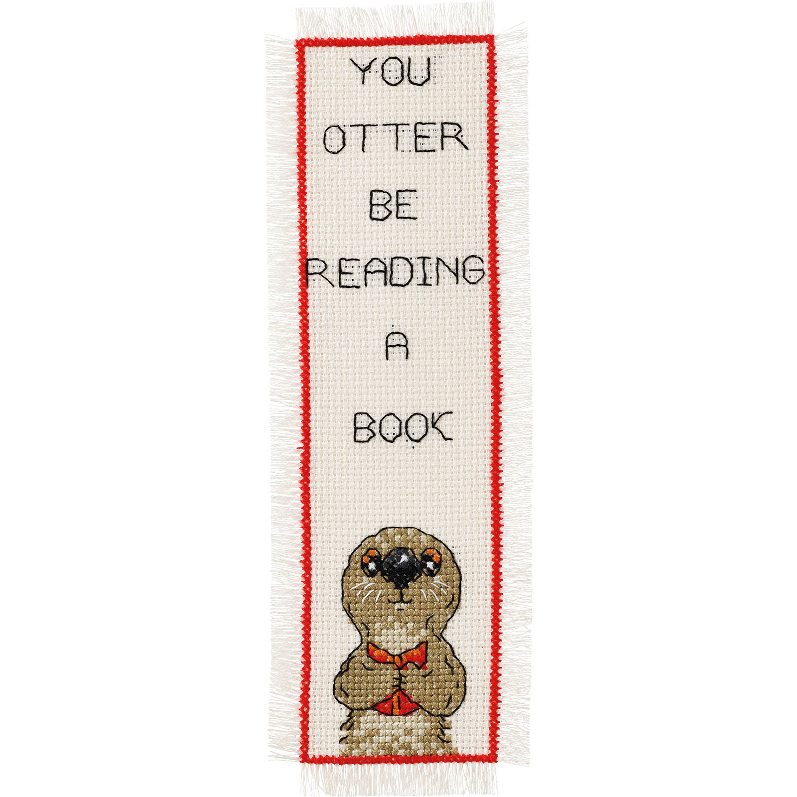 Permin 05-4351 You otter be reading.. 7x22cm - STUK