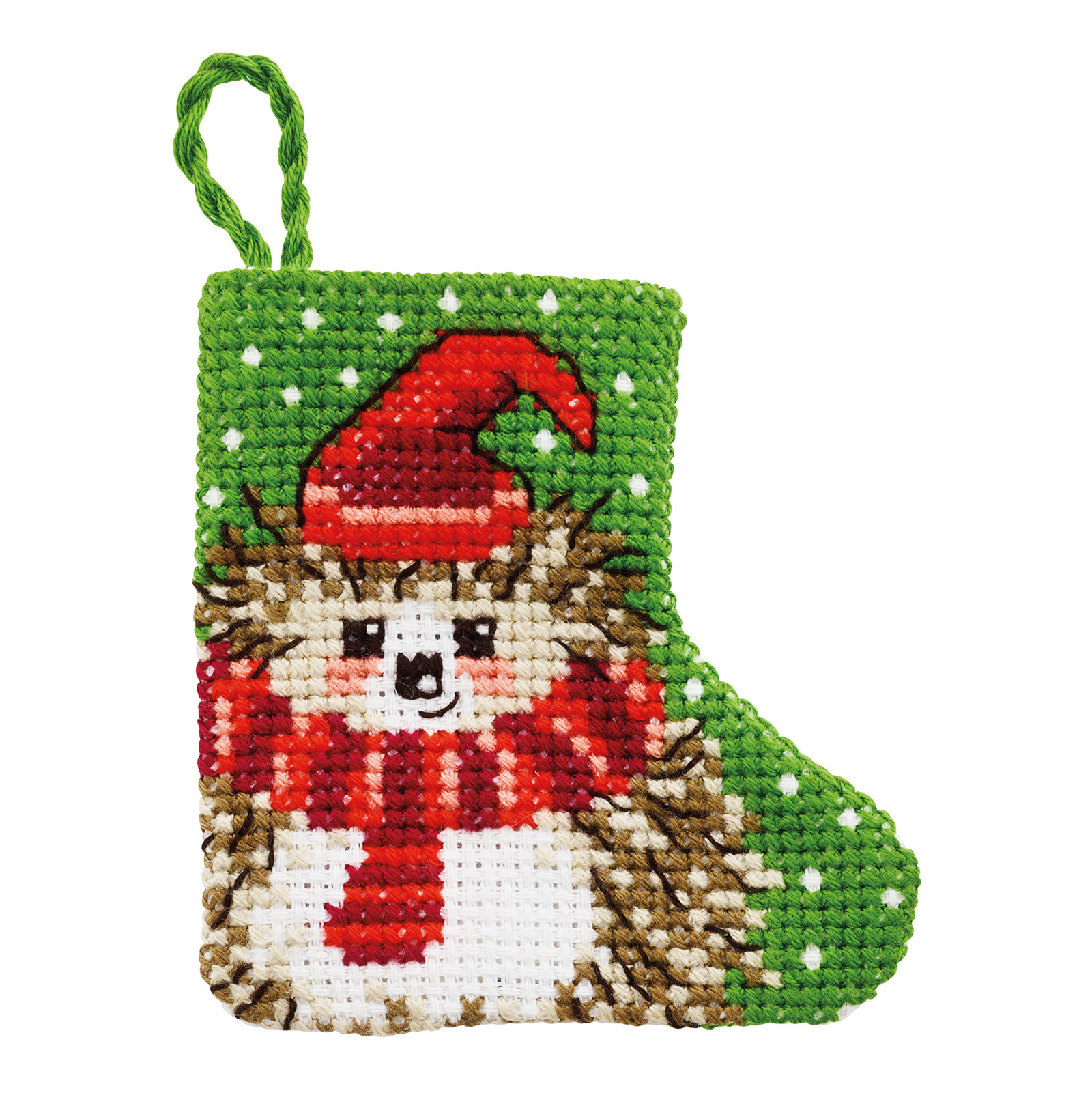 Permin 12-249 Borduurpakket Egel 7x7cm - STUK