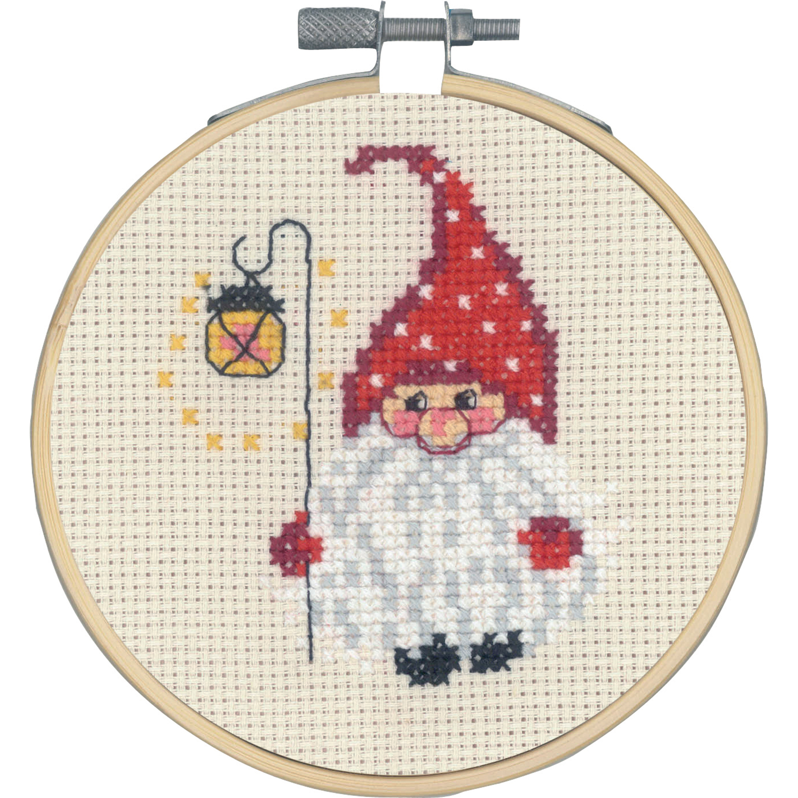 Permin 13-0293 Borduurpakket Elf & licht 10 cm - STUK