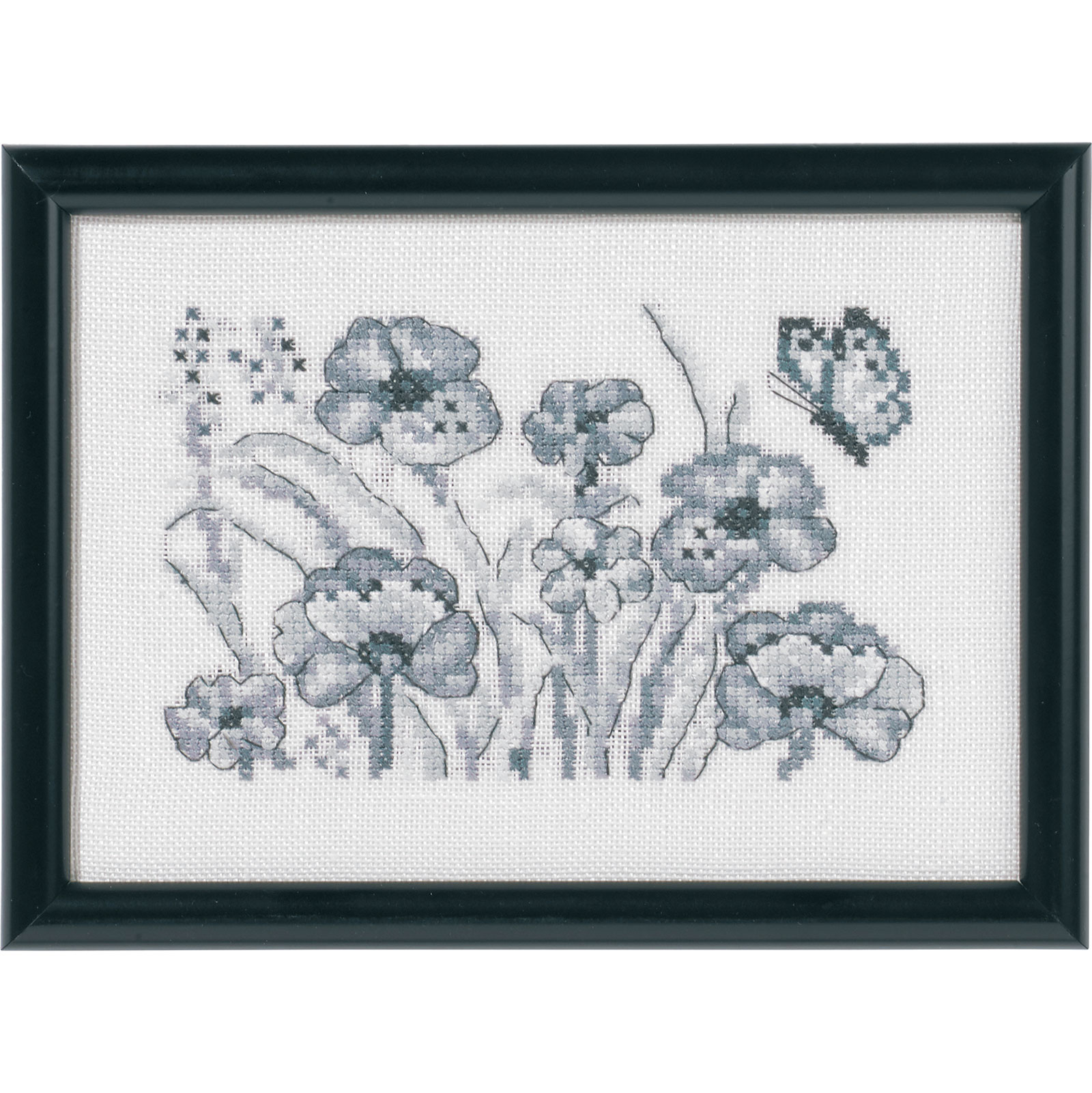 Permin 13-0418 Borduurpakket Klaprozen 12x17 cm - STUK