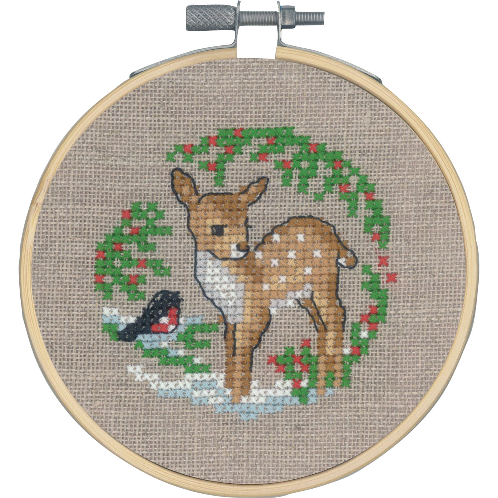 Permin 13-1282 Mini borduurpakket Bambi - STUK