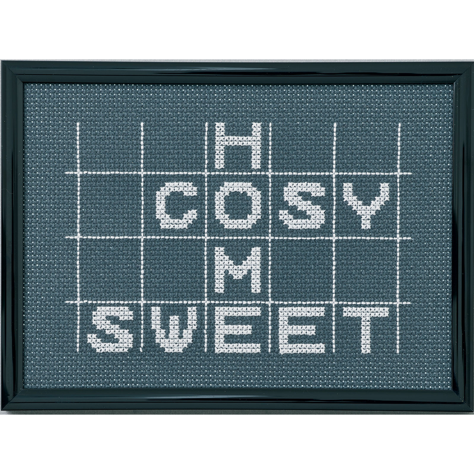 Permin 131355 Borduurpakket Cosy Sweet Home 18x13cm - STUK