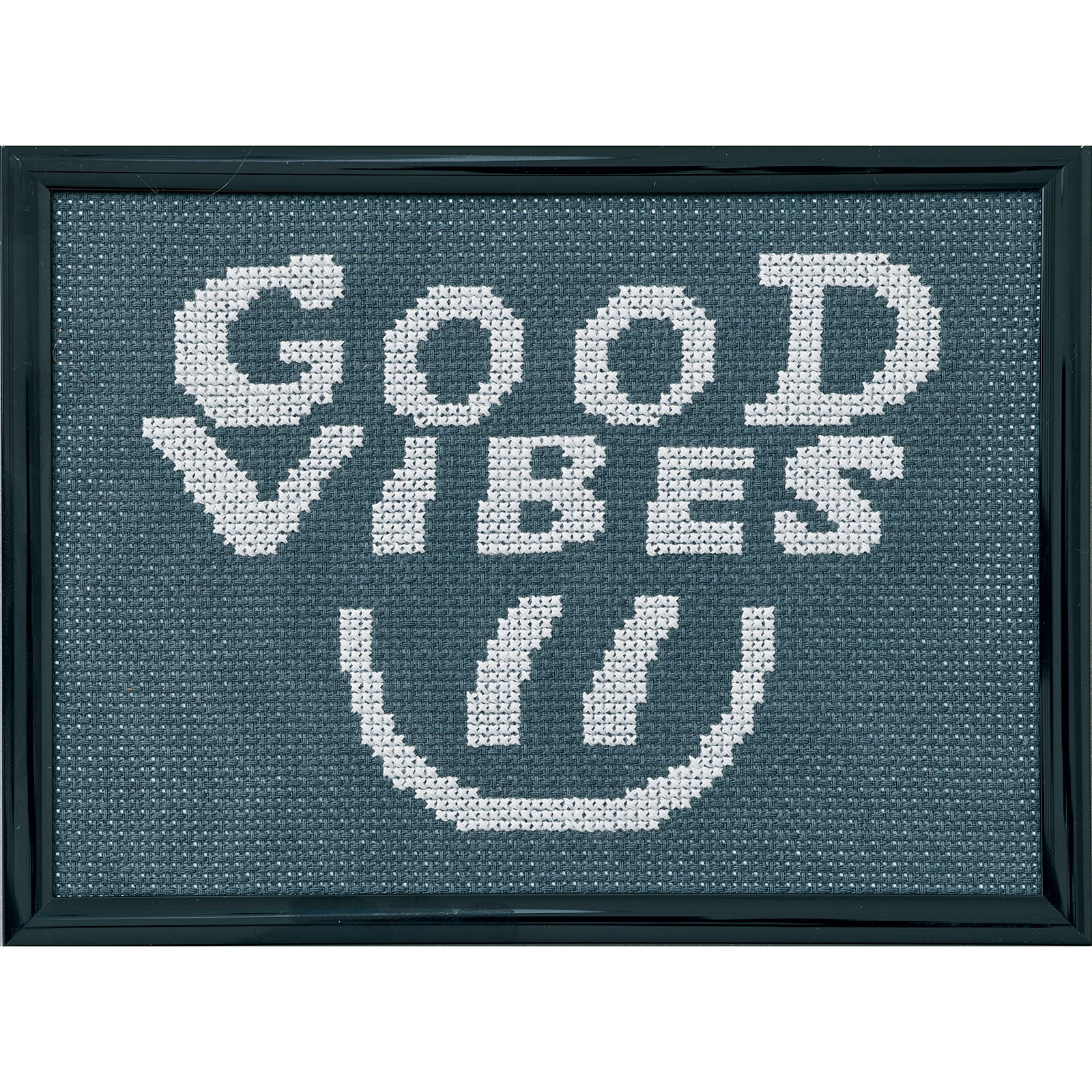 Permin 131357 Borduurpakket Good Vibes 18x13cm - STUK