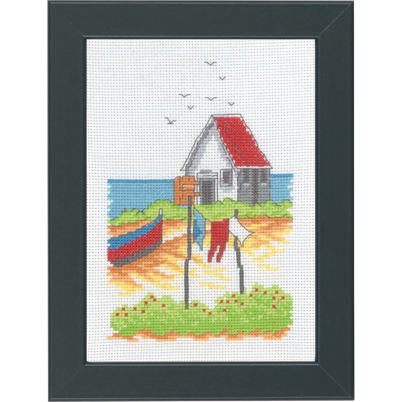 Permin 13-3158 Borduurpakket Wasgoed 18x13cm - STUK