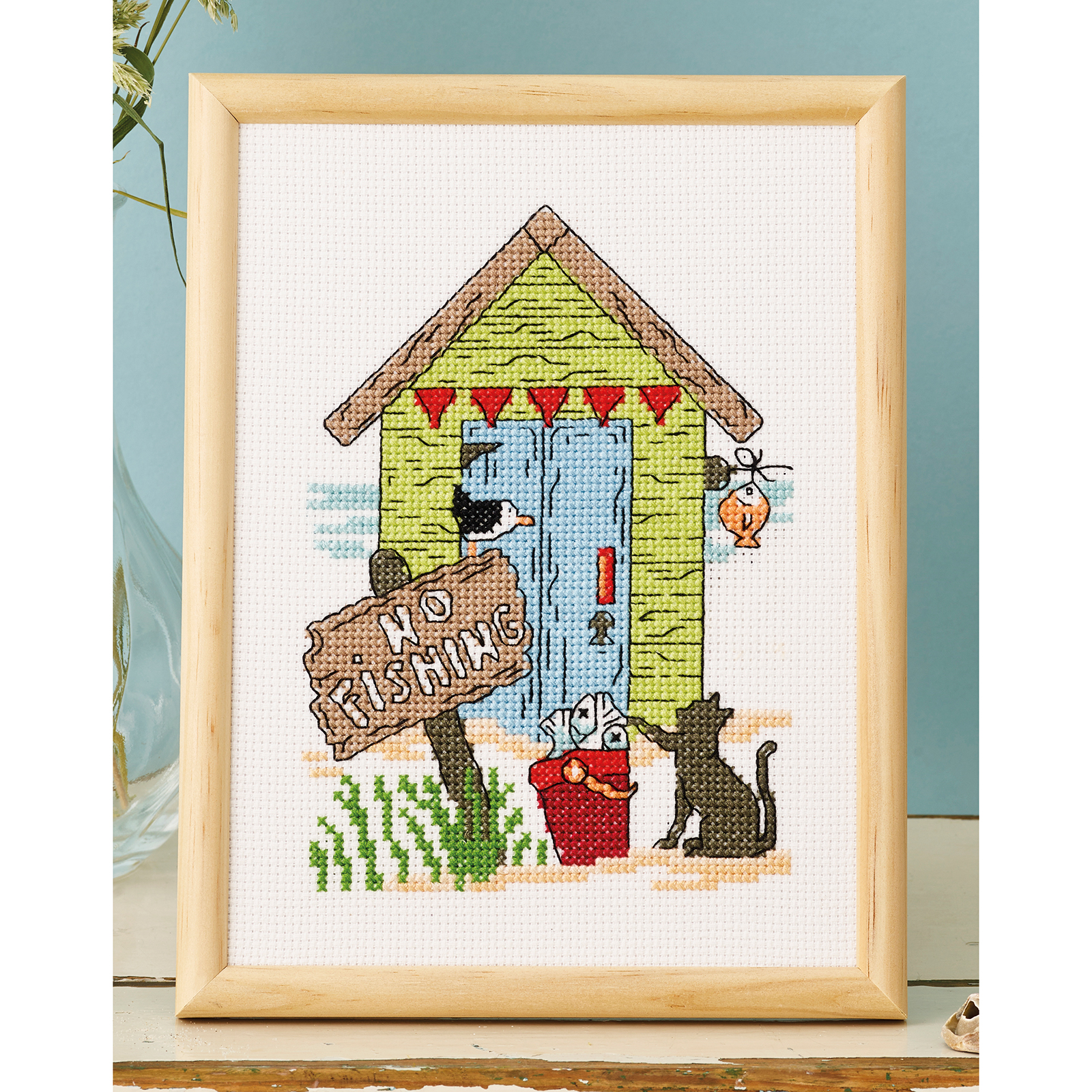 Permin 13-3426 Niet vissen 15x20cm - STUK