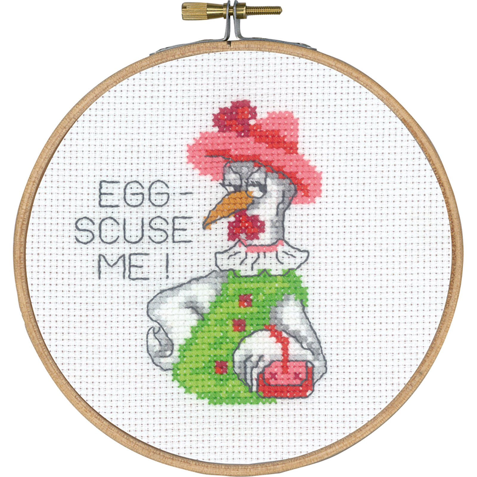 Permin 13-4120 Egg-scuse me 13cm rond - STUK